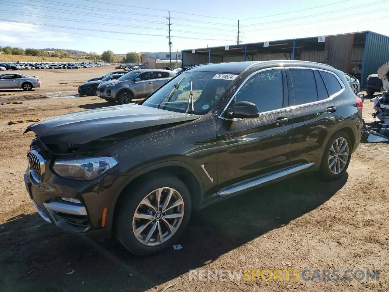 1 Фотография поврежденного автомобиля 5UXTR9C51KLP92335 BMW X3 2019