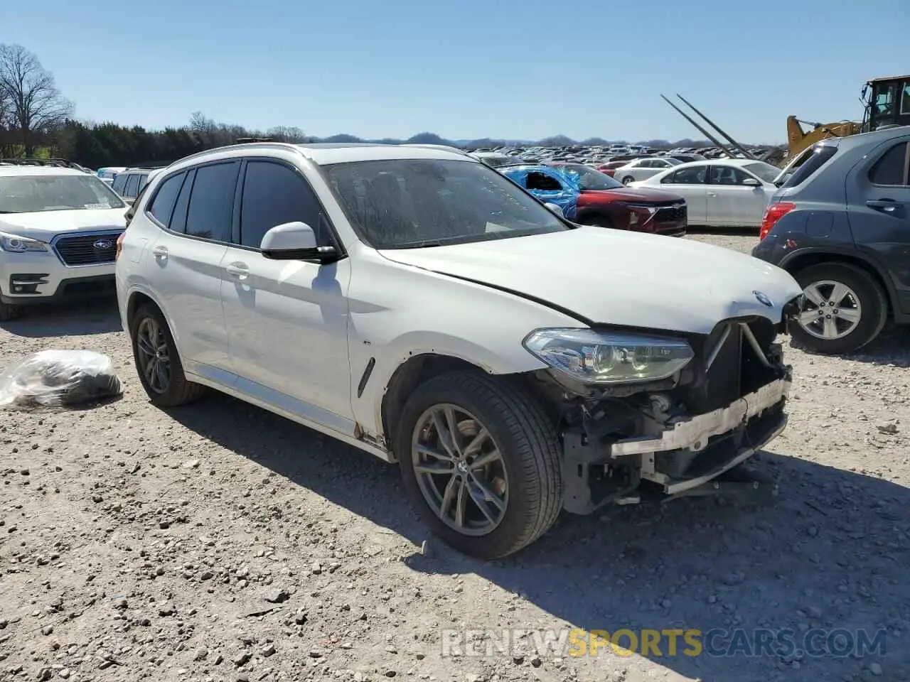 4 Фотография поврежденного автомобиля 5UXTR9C52KLD94165 BMW X3 2019