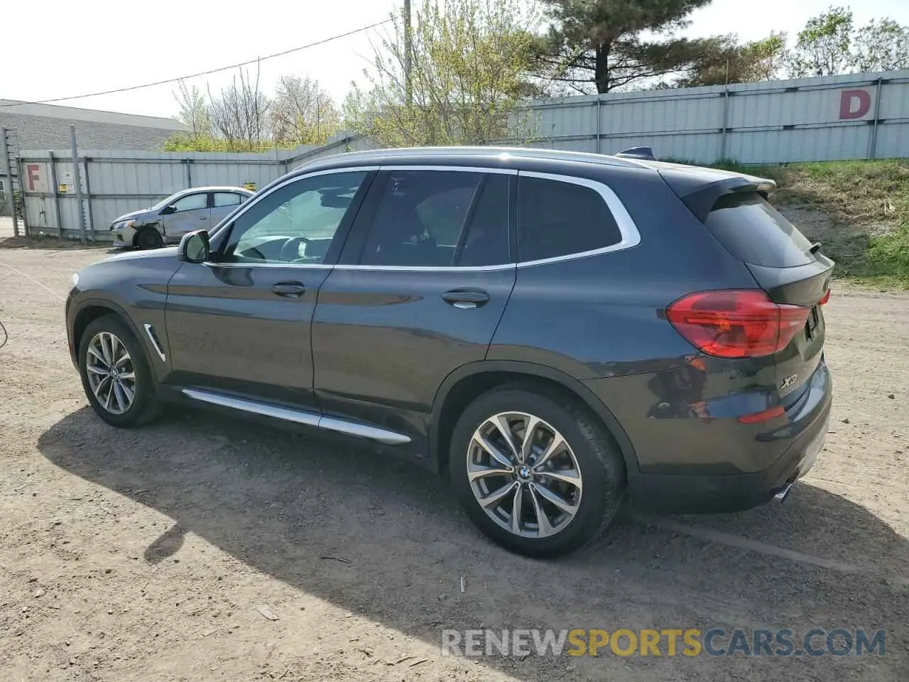 2 Photograph of a damaged car 5UXTR9C52KLE18111 BMW X3 2019