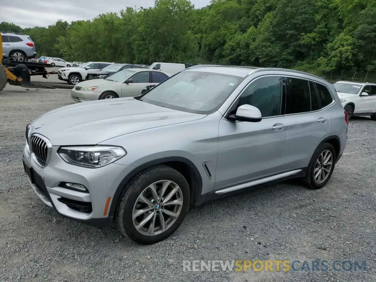 1 Photograph of a damaged car 5UXTR9C53KLD93218 BMW X3 2019