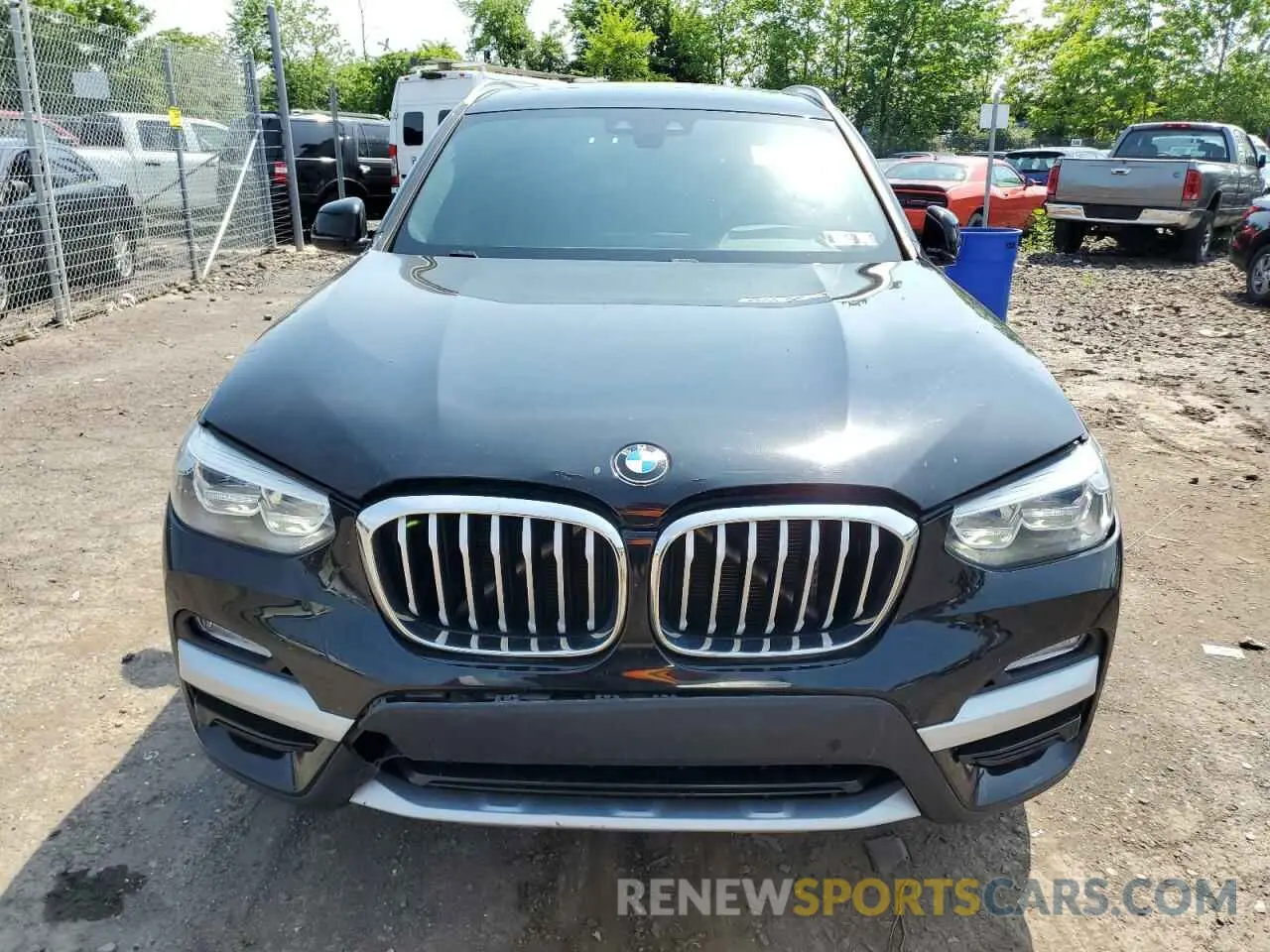5 Photograph of a damaged car 5UXTR9C53KLD93266 BMW X3 2019
