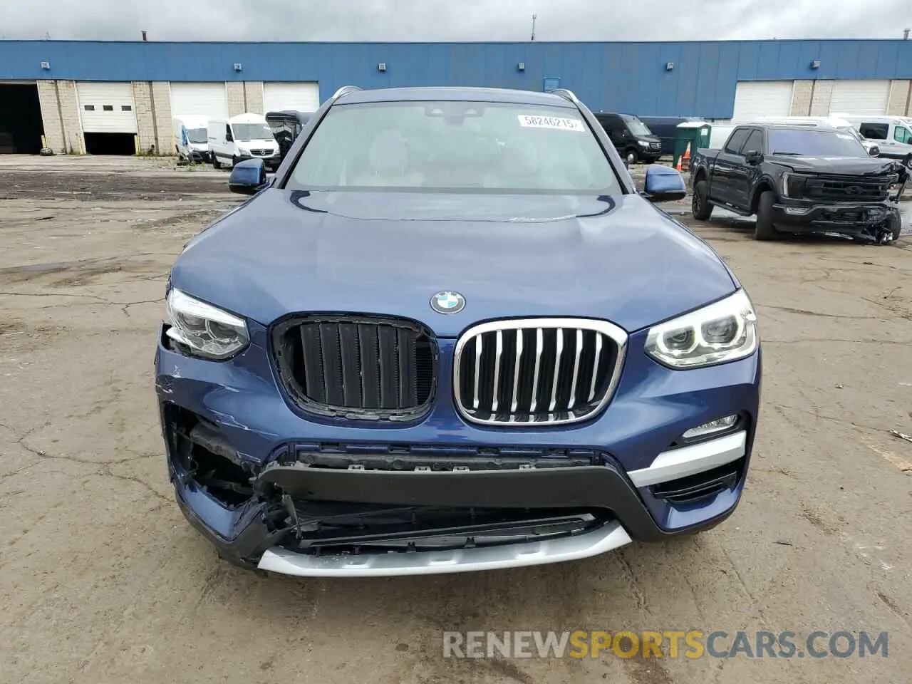 5 Photograph of a damaged car 5UXTR9C54KLD93048 BMW X3 2019