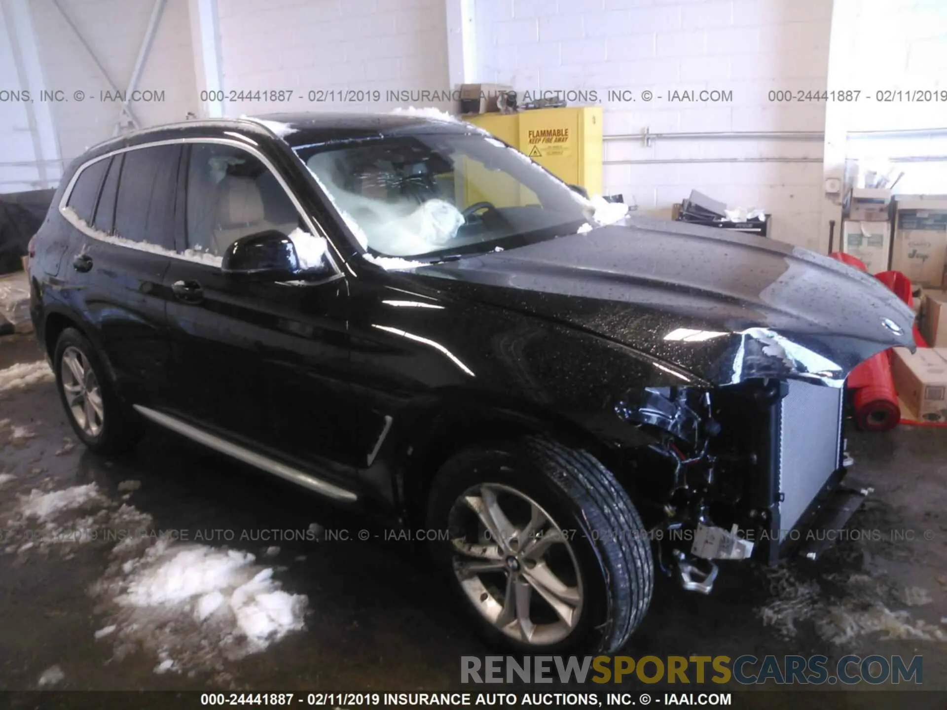 1 Photograph of a damaged car 5UXTR9C54KLD97231 BMW X3 2019