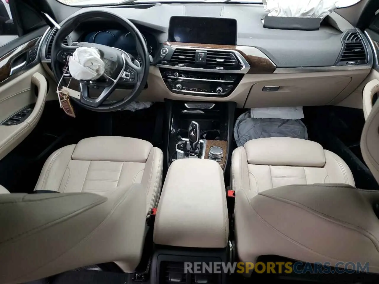 8 Фотография поврежденного автомобиля 5UXTR9C54KLE17011 BMW X3 2019