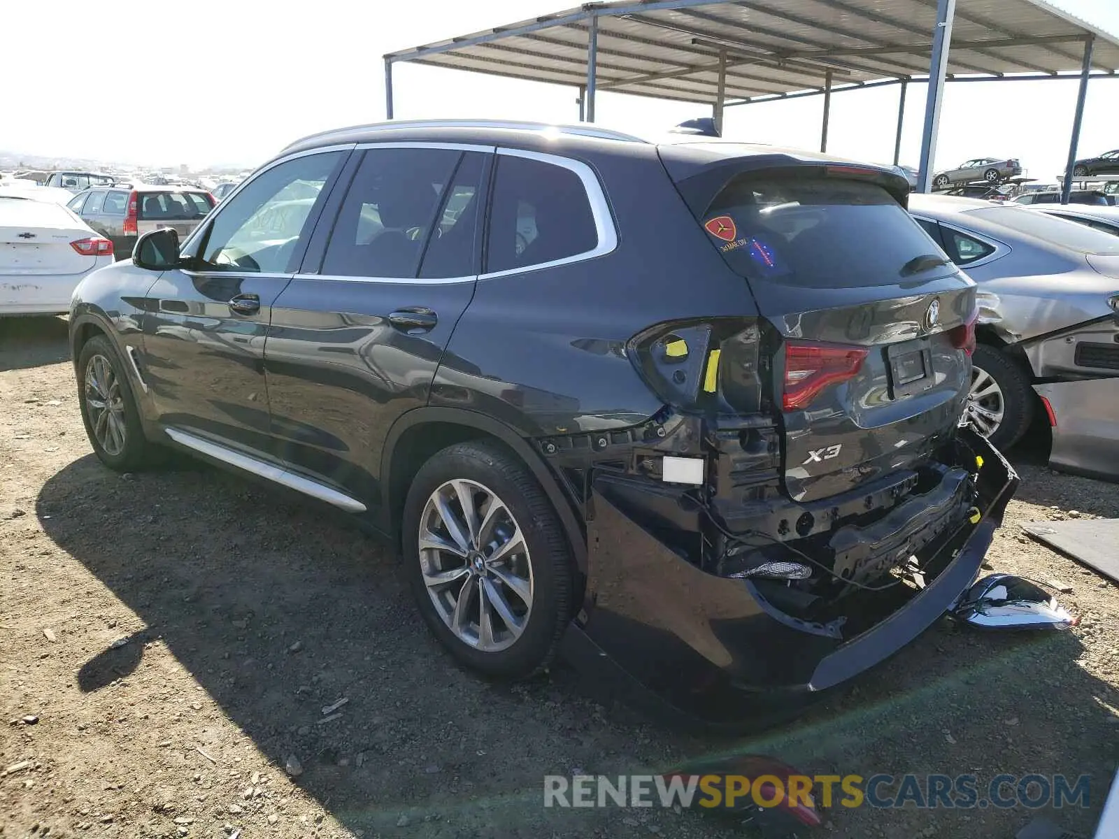 3 Photograph of a damaged car 5UXTR9C54KLP81460 BMW X3 2019