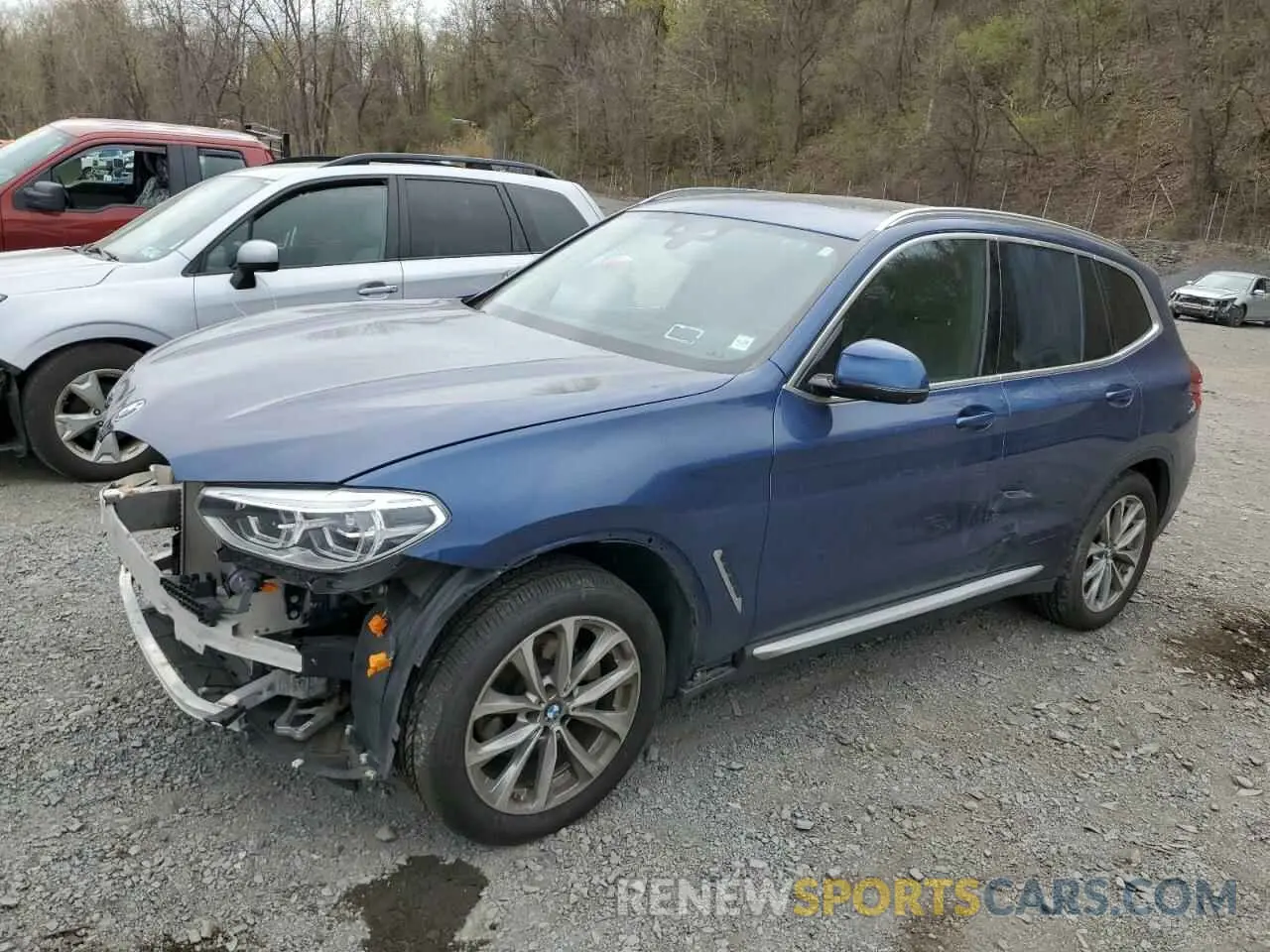 1 Фотография поврежденного автомобиля 5UXTR9C54KLP81880 BMW X3 2019