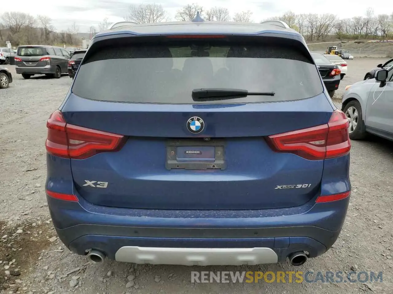 6 Фотография поврежденного автомобиля 5UXTR9C54KLP81880 BMW X3 2019