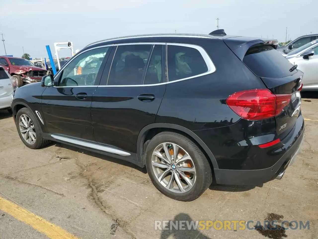2 Photograph of a damaged car 5UXTR9C54KLP83709 BMW X3 2019