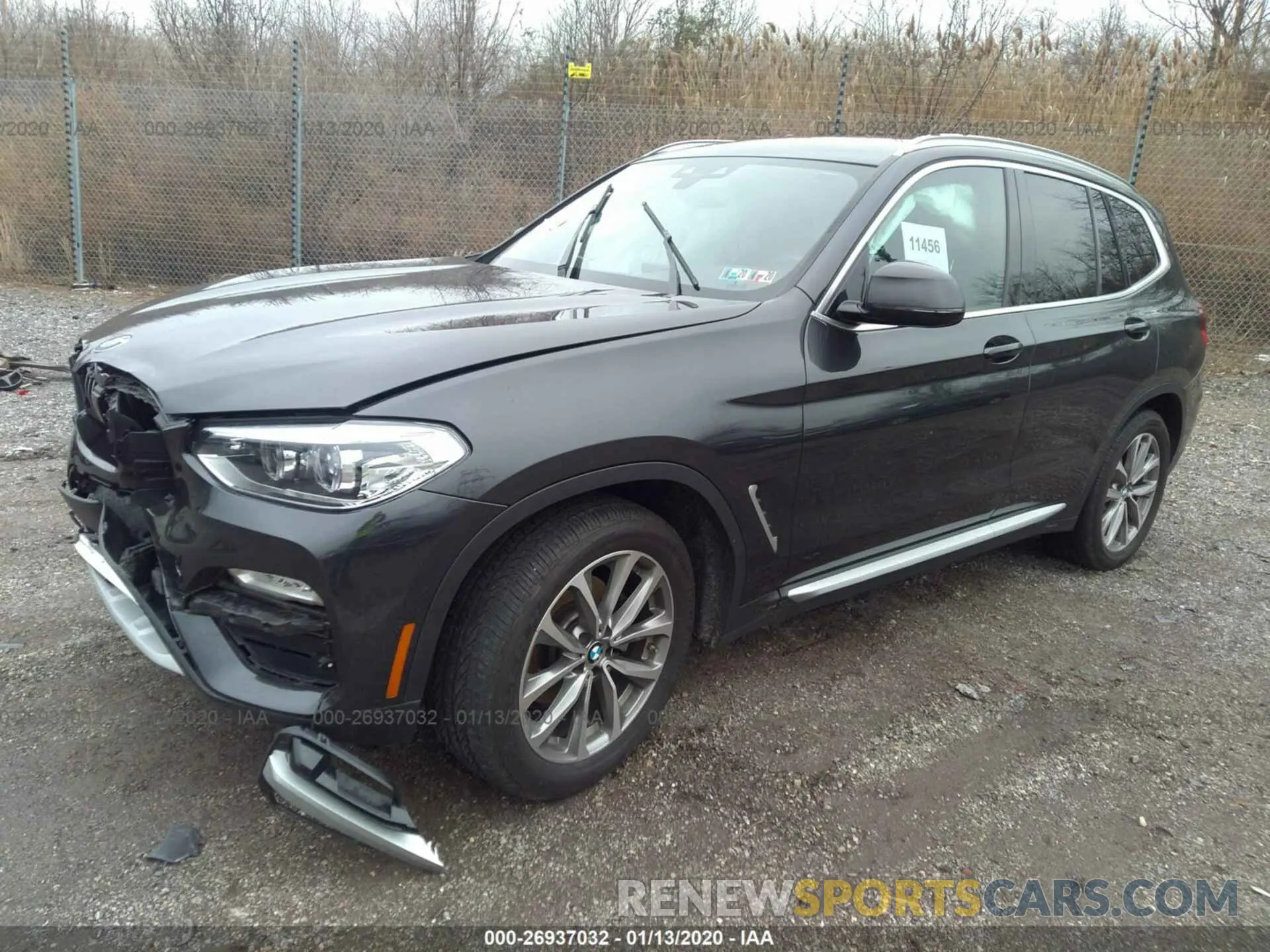 2 Photograph of a damaged car 5UXTR9C54KLP85959 BMW X3 2019