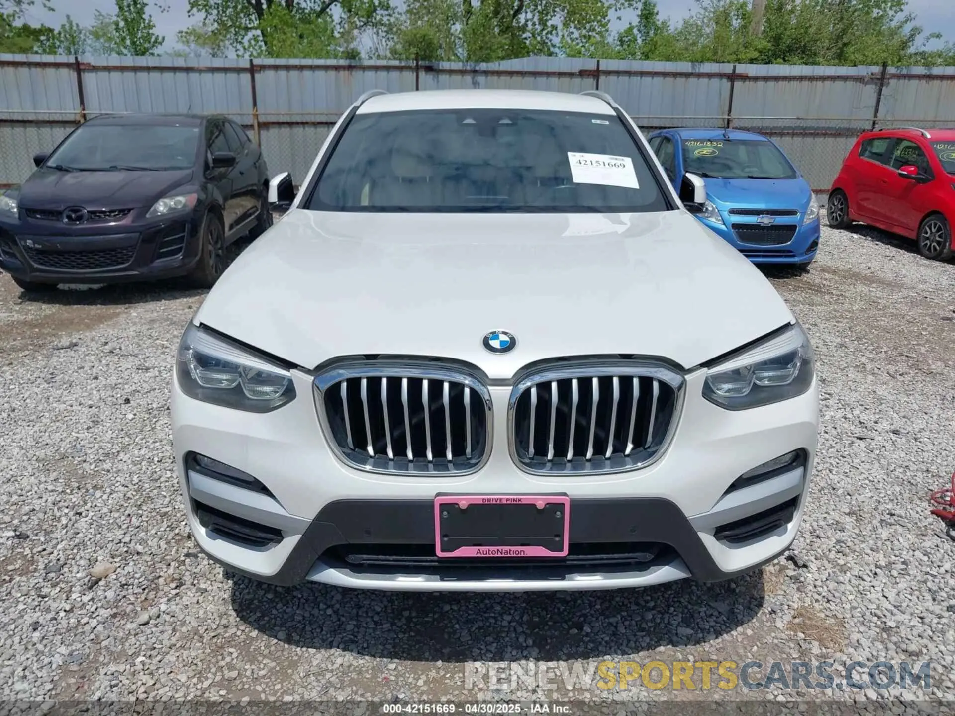 13 Фотография поврежденного автомобиля 5UXTR9C54KLP92216 BMW X3 2019