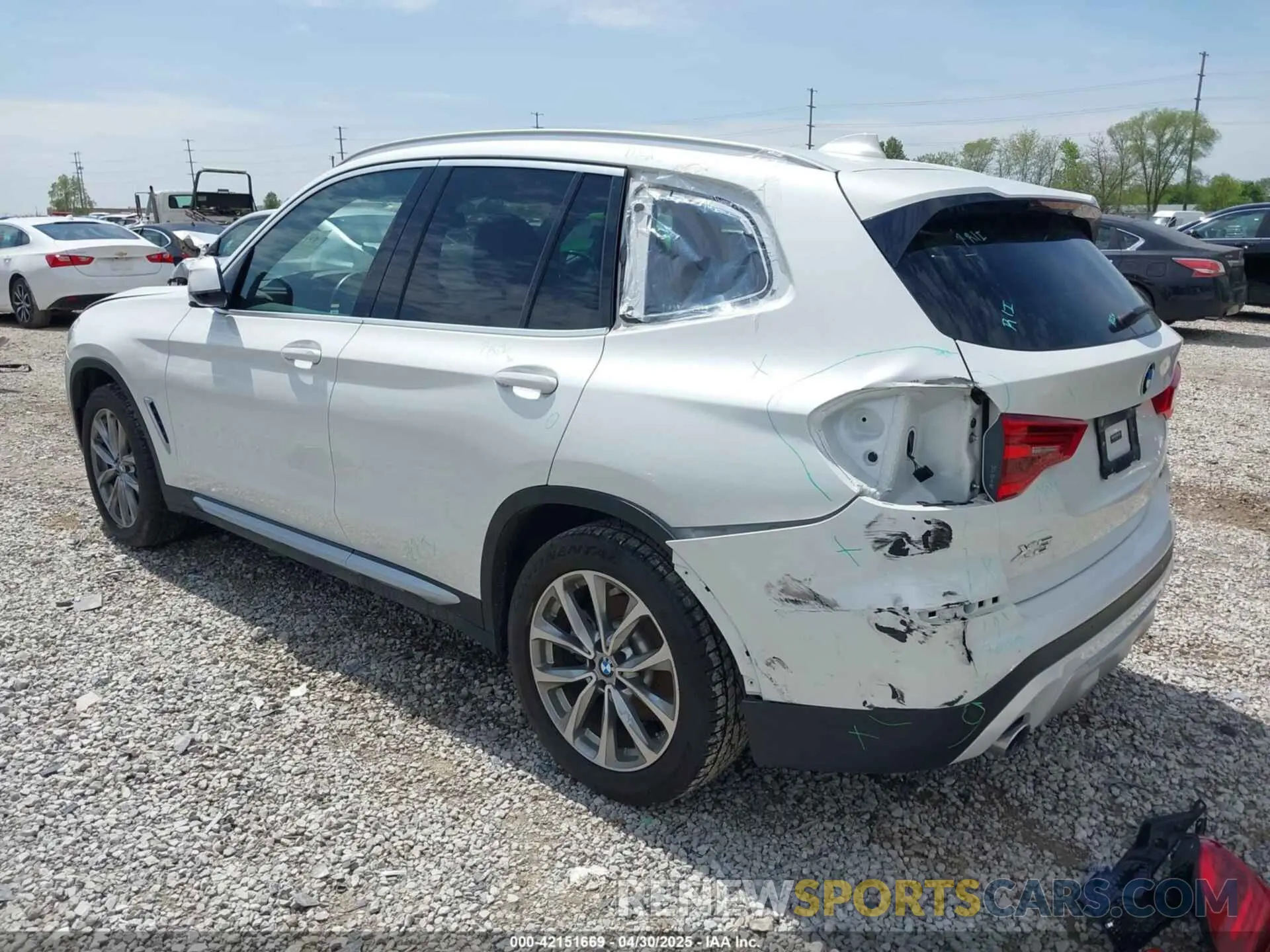 3 Фотография поврежденного автомобиля 5UXTR9C54KLP92216 BMW X3 2019