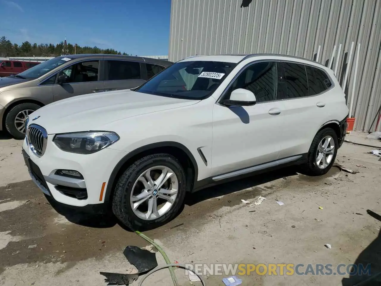 1 Фотография поврежденного автомобиля 5UXTR9C55KLD90871 BMW X3 2019