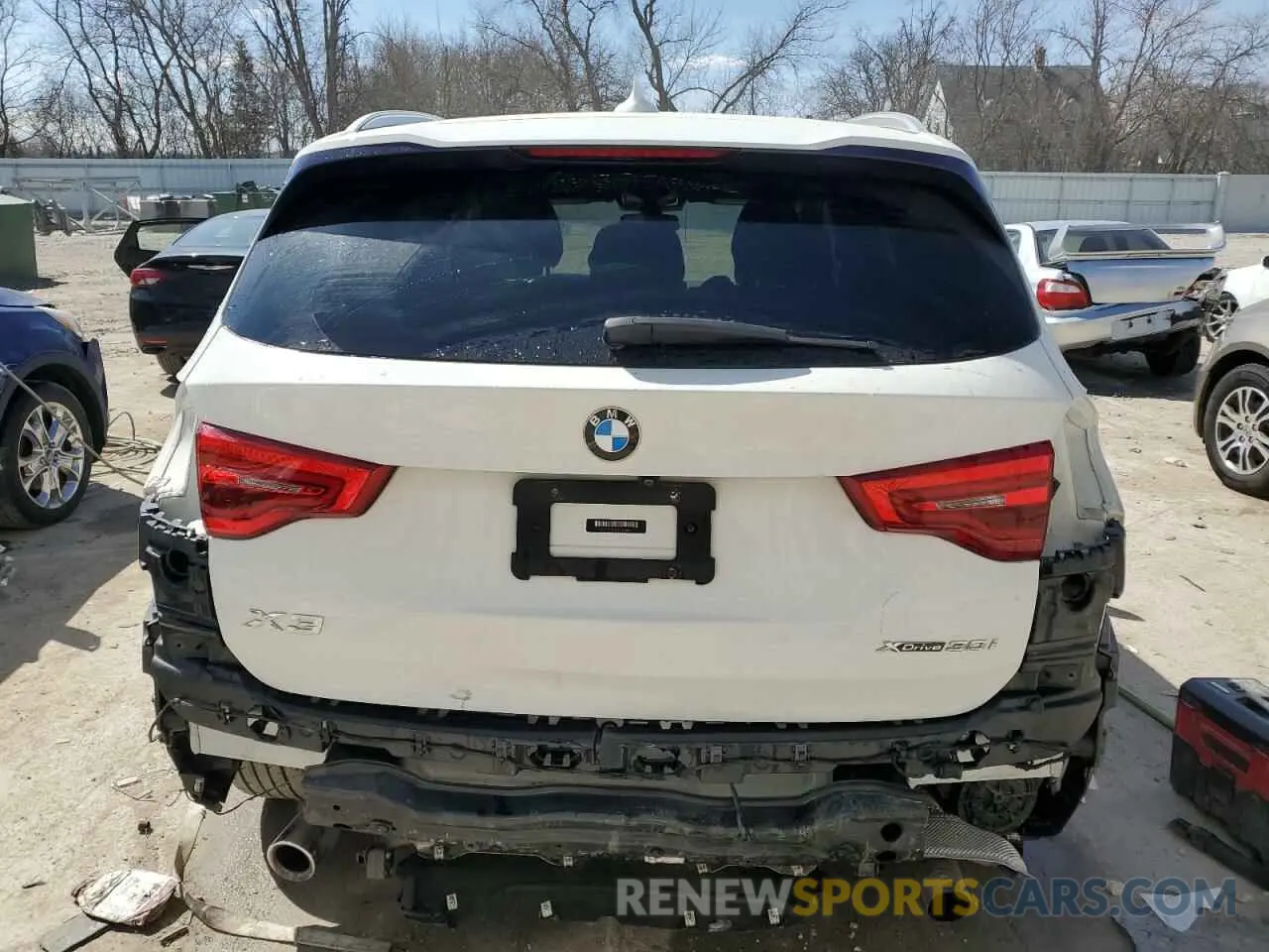6 Фотография поврежденного автомобиля 5UXTR9C55KLD90871 BMW X3 2019