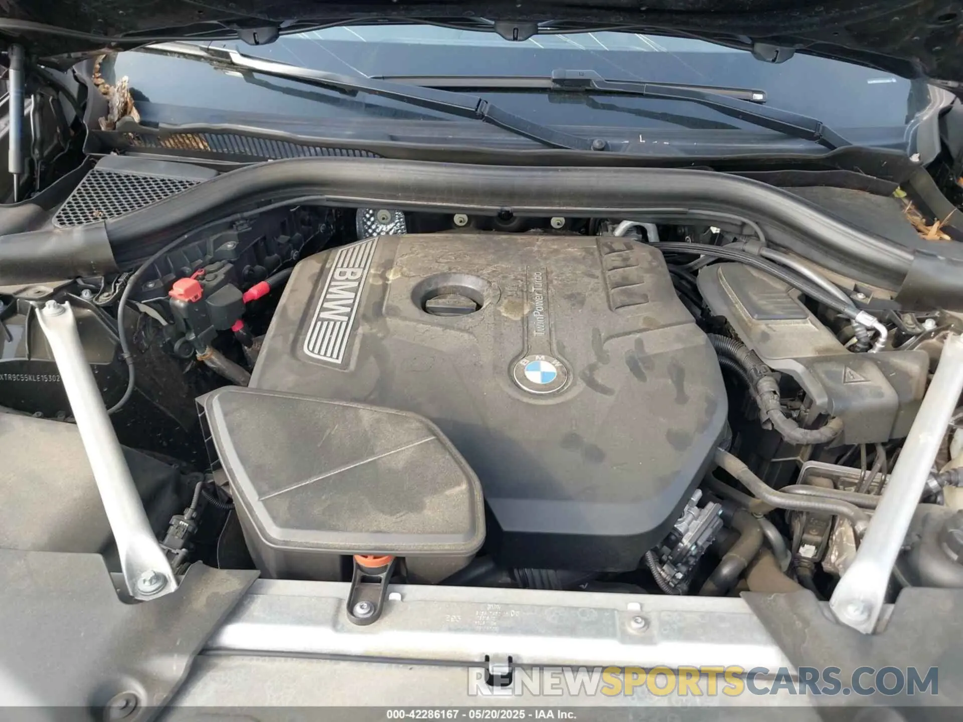 10 Фотография поврежденного автомобиля 5UXTR9C55KLE15302 BMW X3 2019