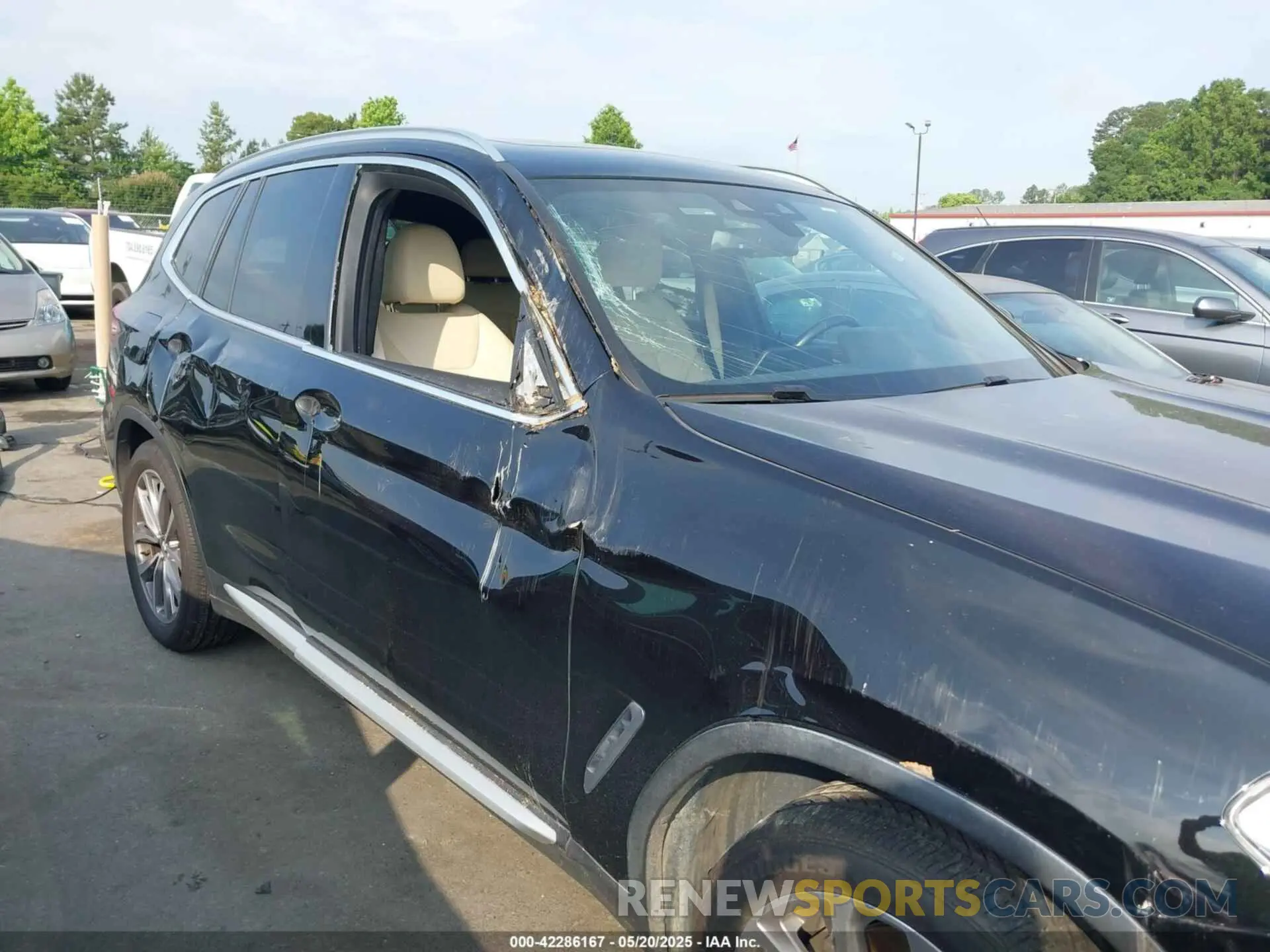 6 Фотография поврежденного автомобиля 5UXTR9C55KLE15302 BMW X3 2019