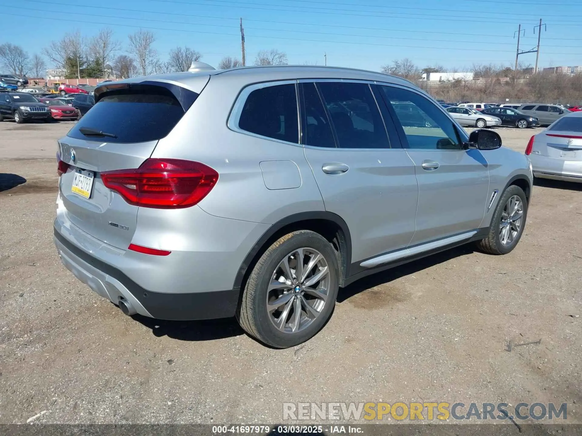 4 Фотография поврежденного автомобиля 5UXTR9C55KLP84948 BMW X3 2019