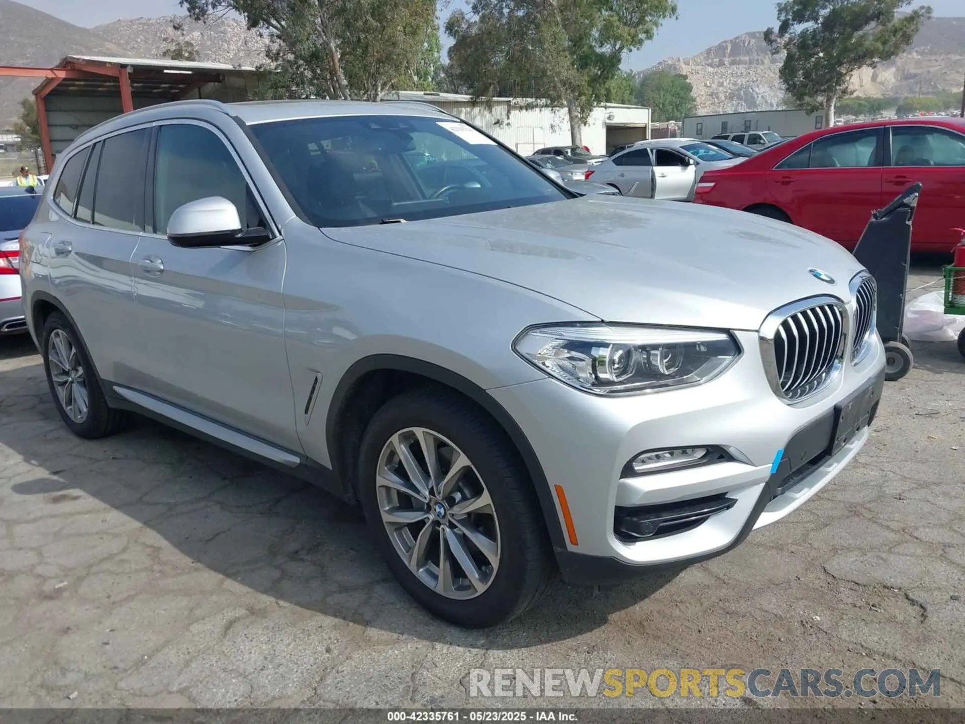 1 Photograph of a damaged car 5UXTR9C55KLP91754 BMW X3 2019