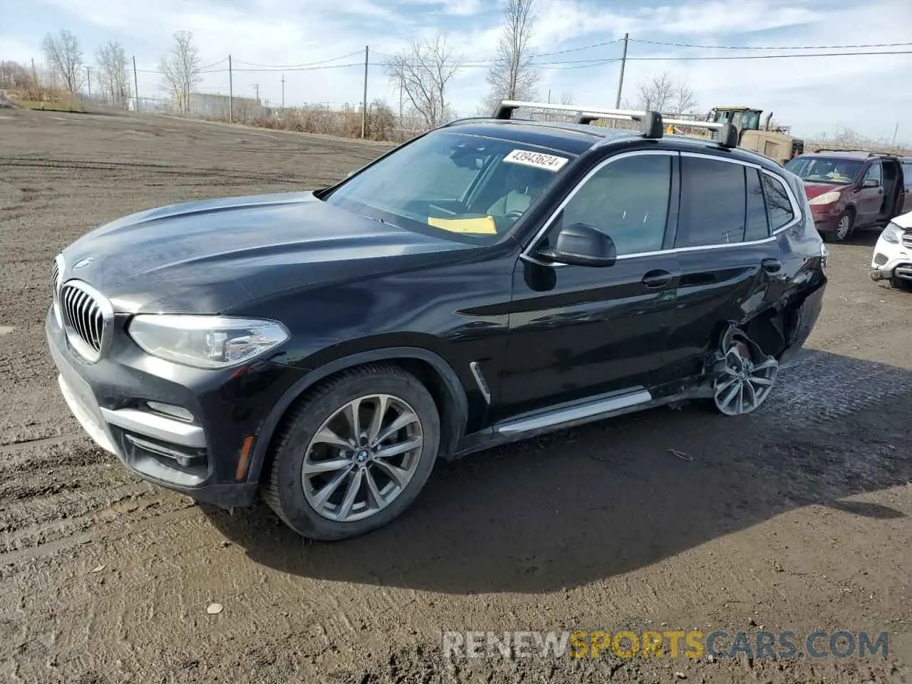 1 Photograph of a damaged car 5UXTR9C55KLP96291 BMW X3 2019