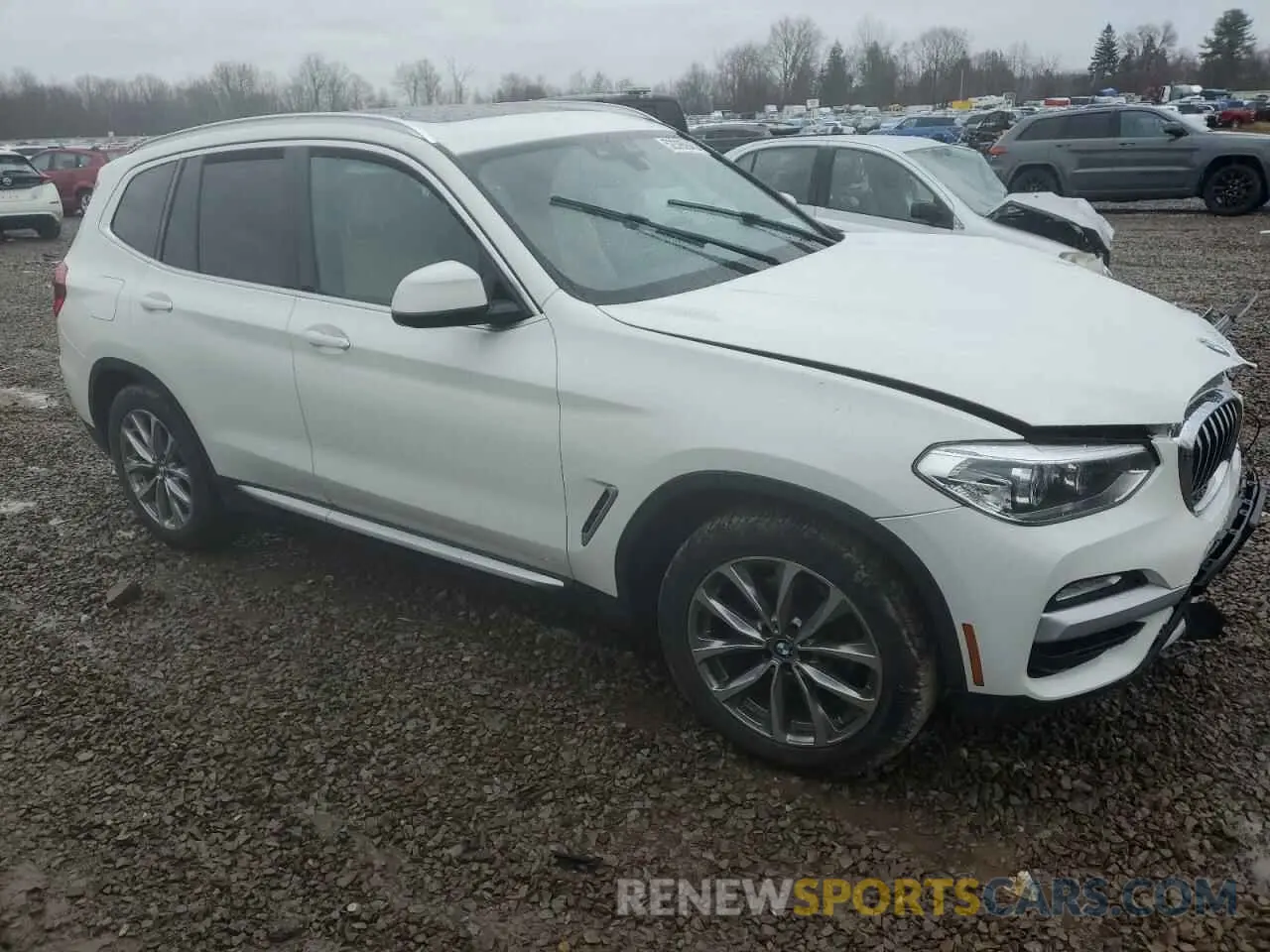 4 Фотография поврежденного автомобиля 5UXTR9C55KLP96405 BMW X3 2019