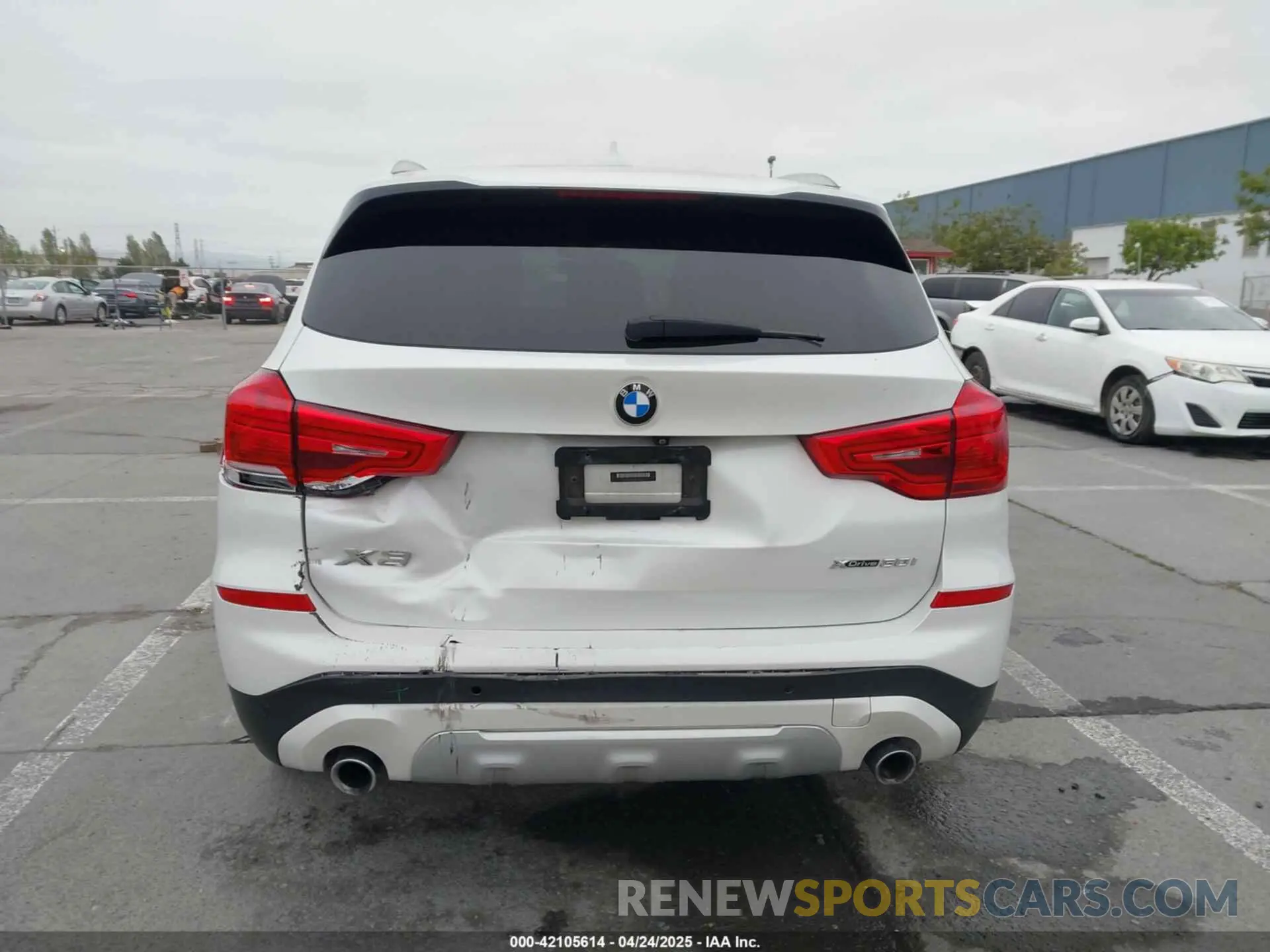 15 Фотография поврежденного автомобиля 5UXTR9C55KLR07275 BMW X3 2019