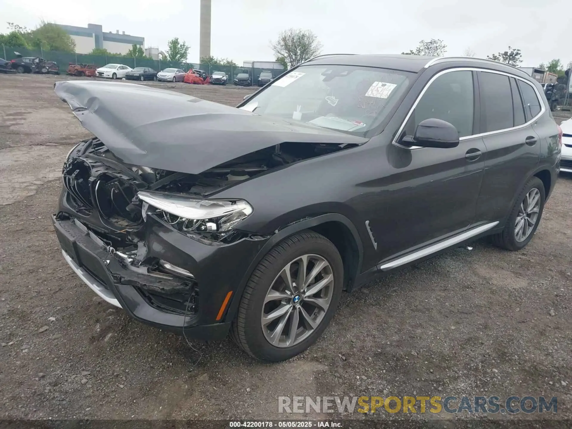 2 Photograph of a damaged car 5UXTR9C56KLD92631 BMW X3 2019
