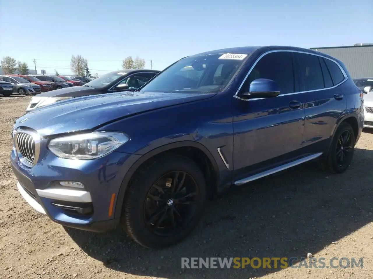 1 Photograph of a damaged car 5UXTR9C56KLD96176 BMW X3 2019