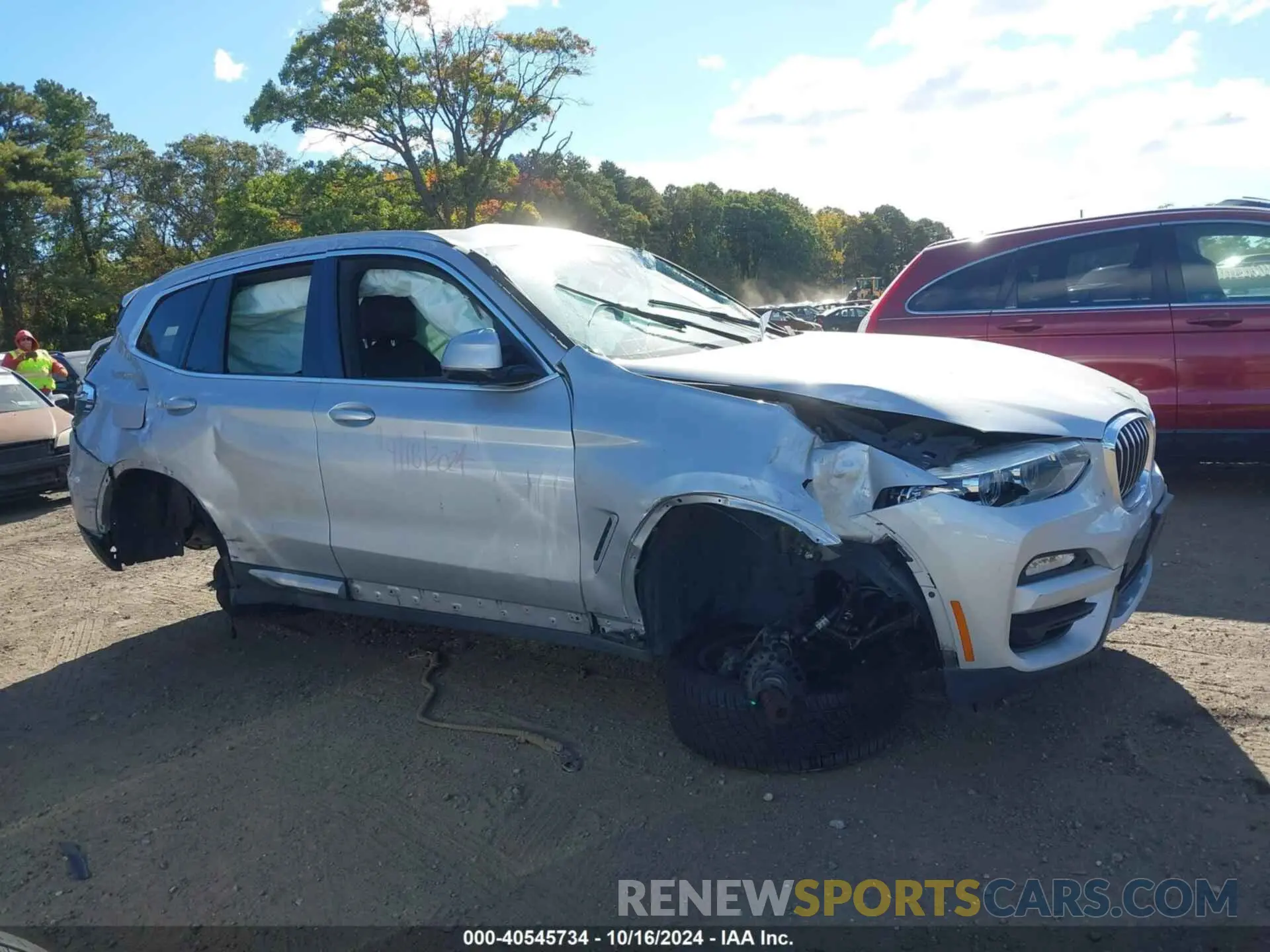 13 Photograph of a damaged car 5UXTR9C56KLE12778 BMW X3 2019