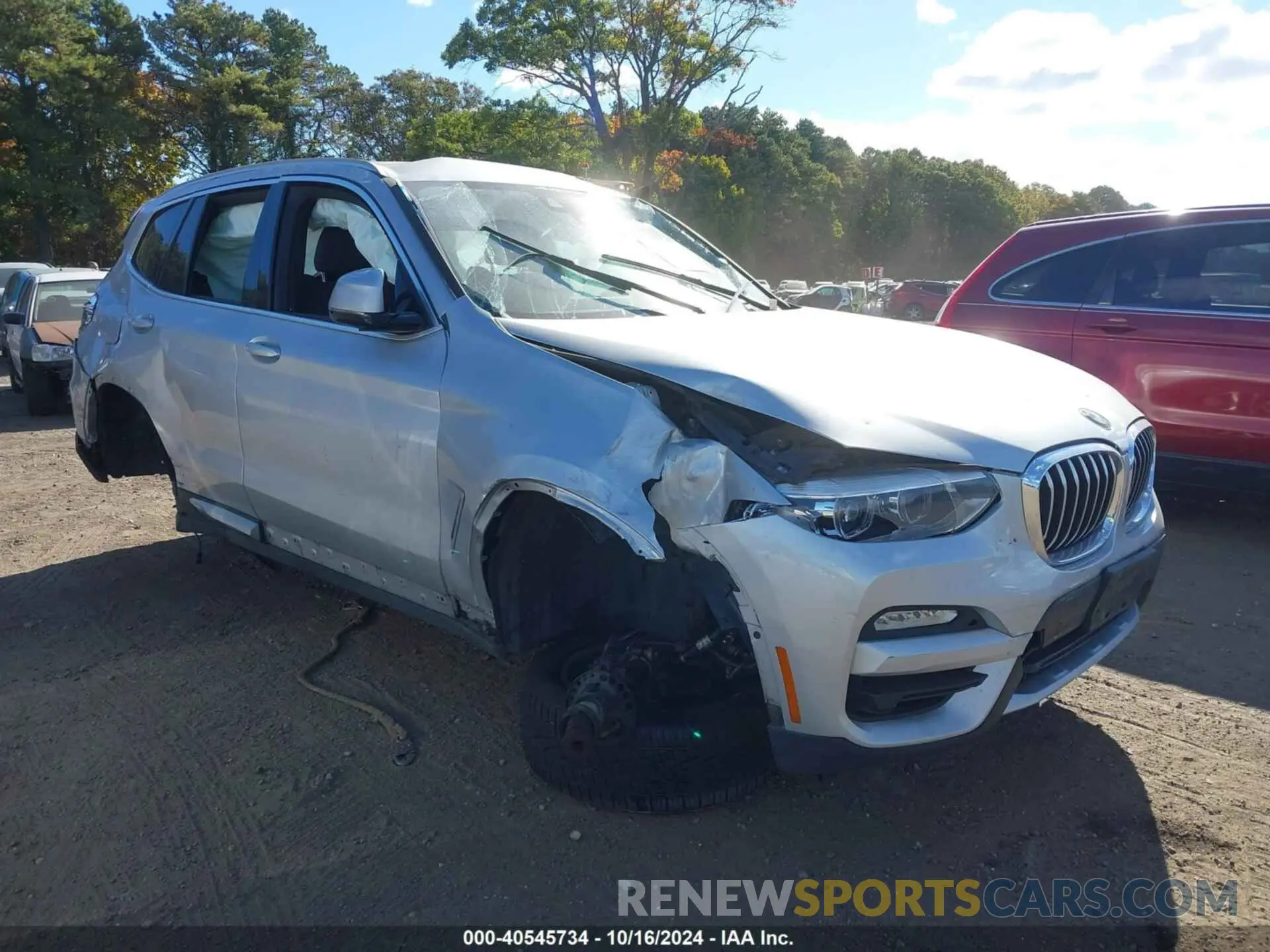 6 Photograph of a damaged car 5UXTR9C56KLE12778 BMW X3 2019