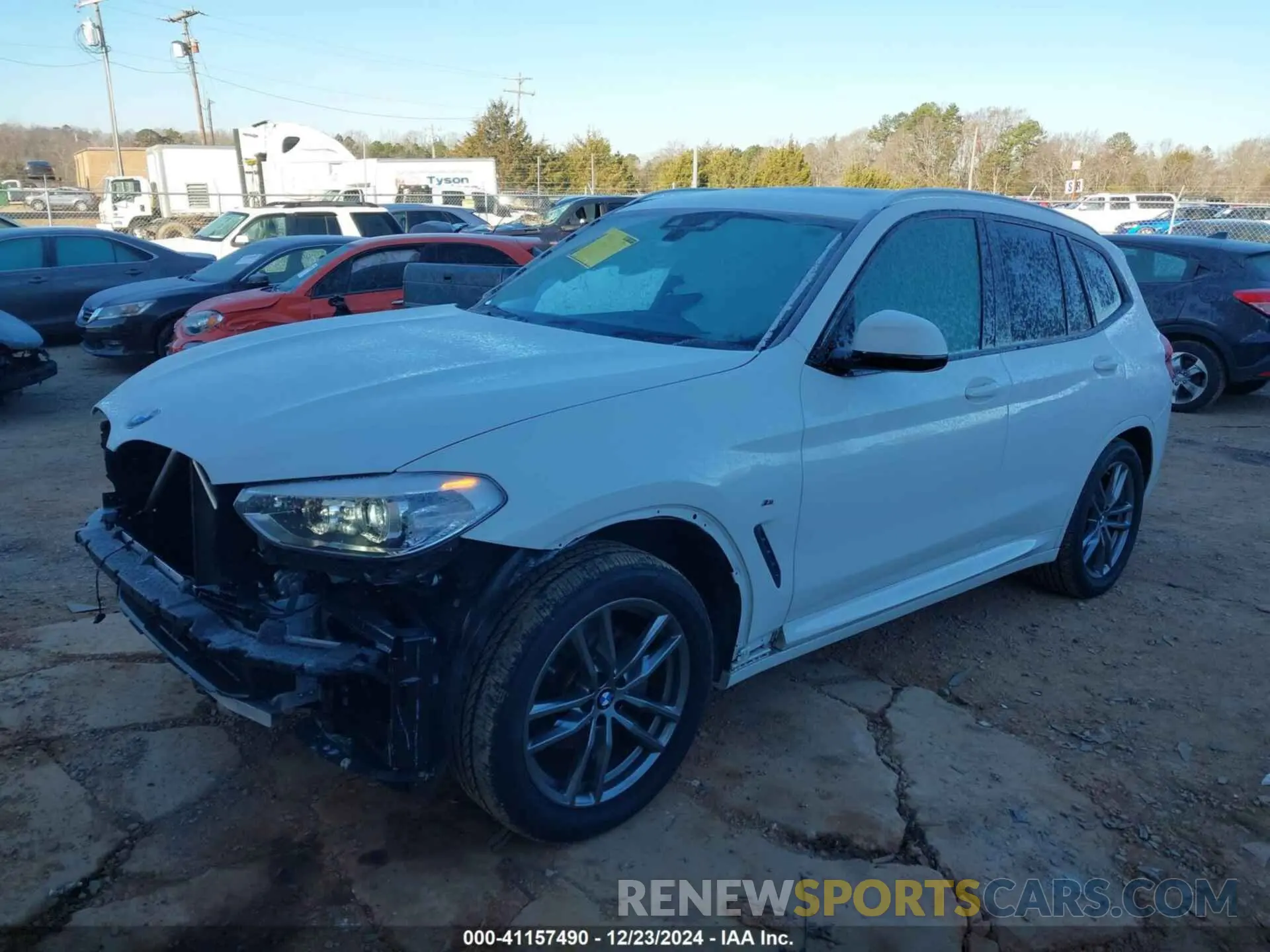 2 Photograph of a damaged car 5UXTR9C56KLP82299 BMW X3 2019