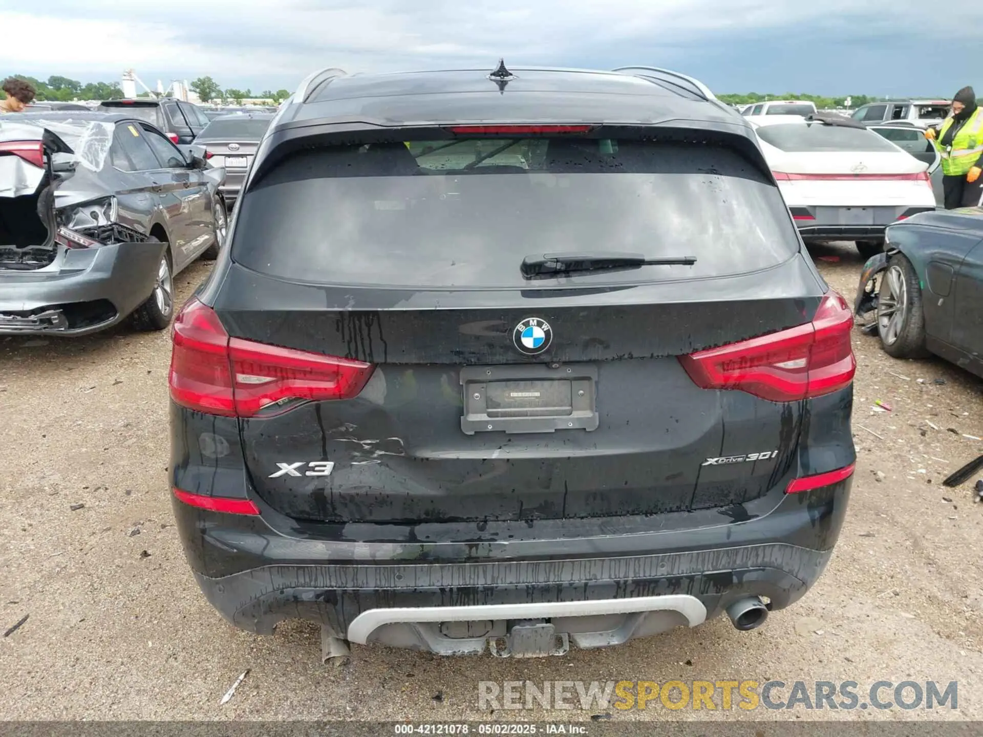 16 Фотография поврежденного автомобиля 5UXTR9C56KLP89852 BMW X3 2019