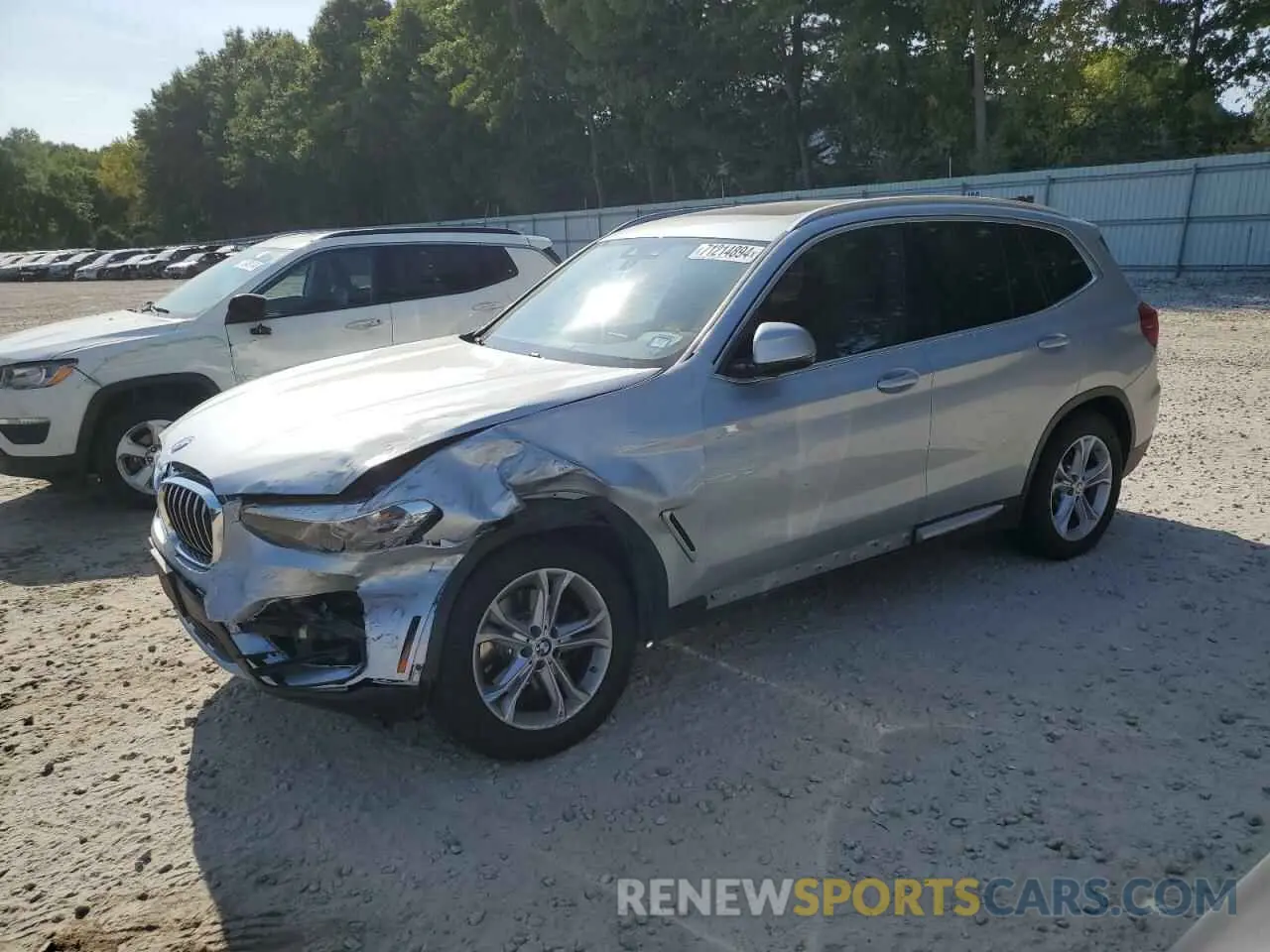 1 Photograph of a damaged car 5UXTR9C56KLP89947 BMW X3 2019