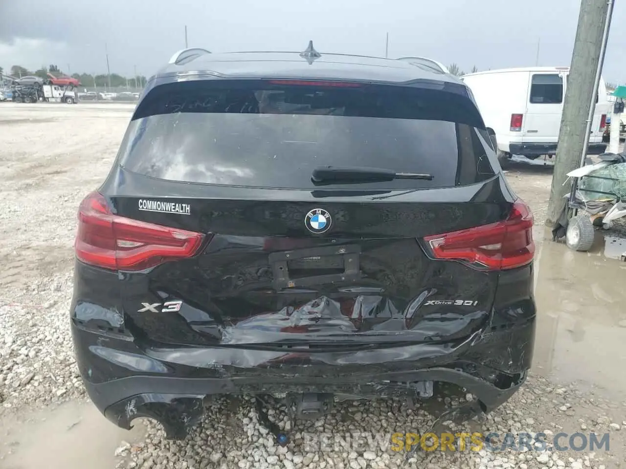 6 Фотография поврежденного автомобиля 5UXTR9C56KLP92122 BMW X3 2019