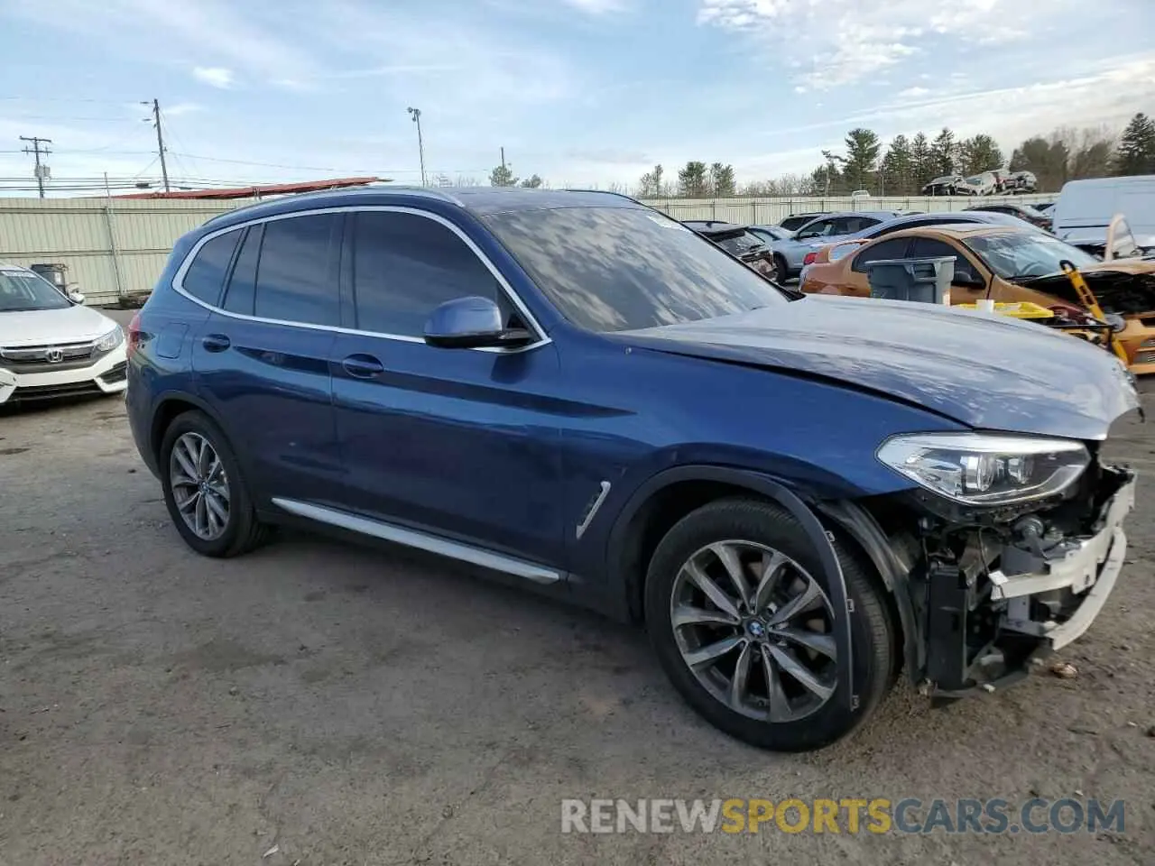 4 Фотография поврежденного автомобиля 5UXTR9C56KLR07642 BMW X3 2019