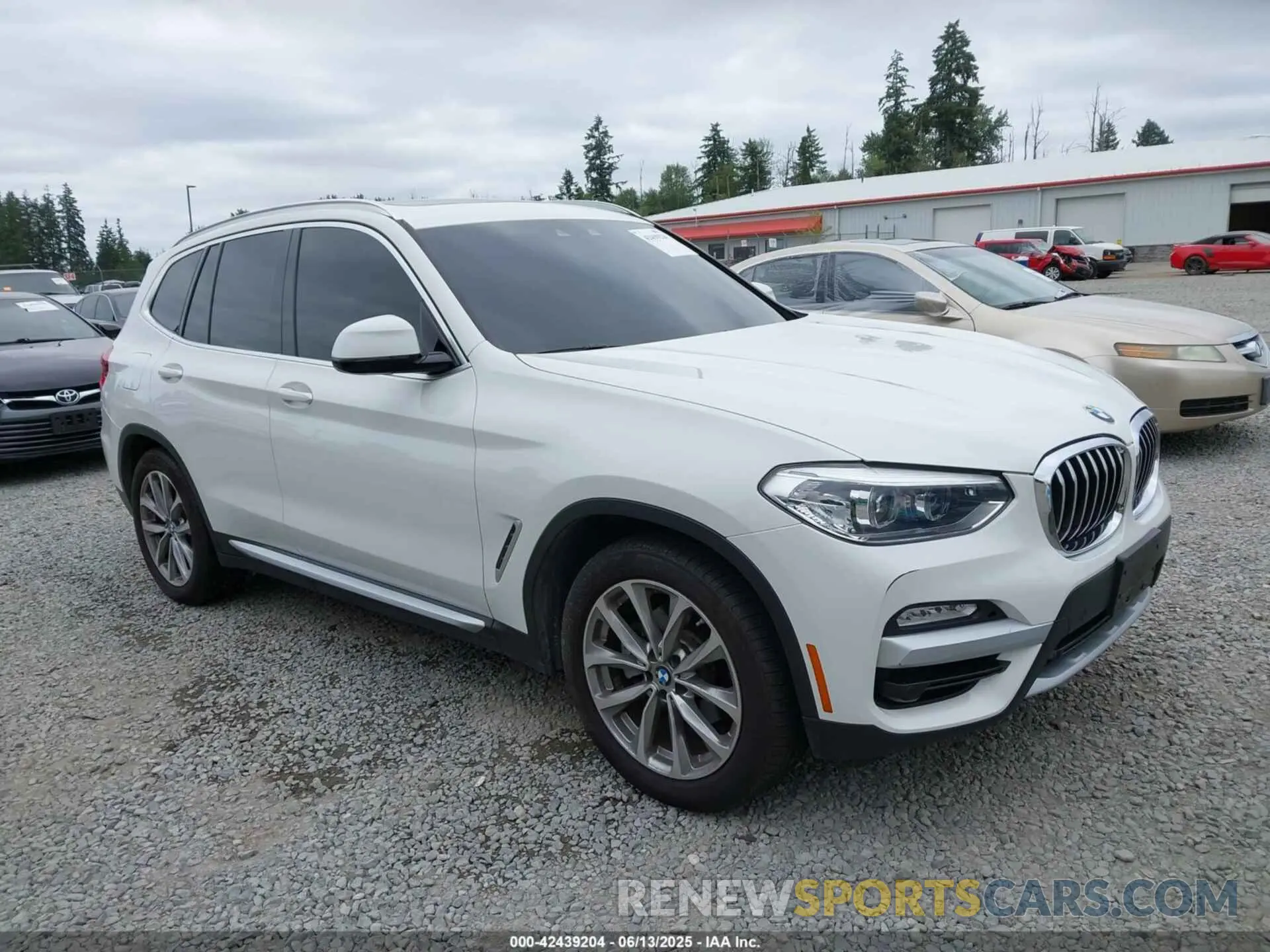 1 Фотография поврежденного автомобиля 5UXTR9C56KLR08208 BMW X3 2019