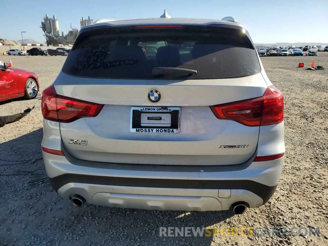 6 Photograph of a damaged car 5UXTR9C57KLE17438 BMW X3 2019