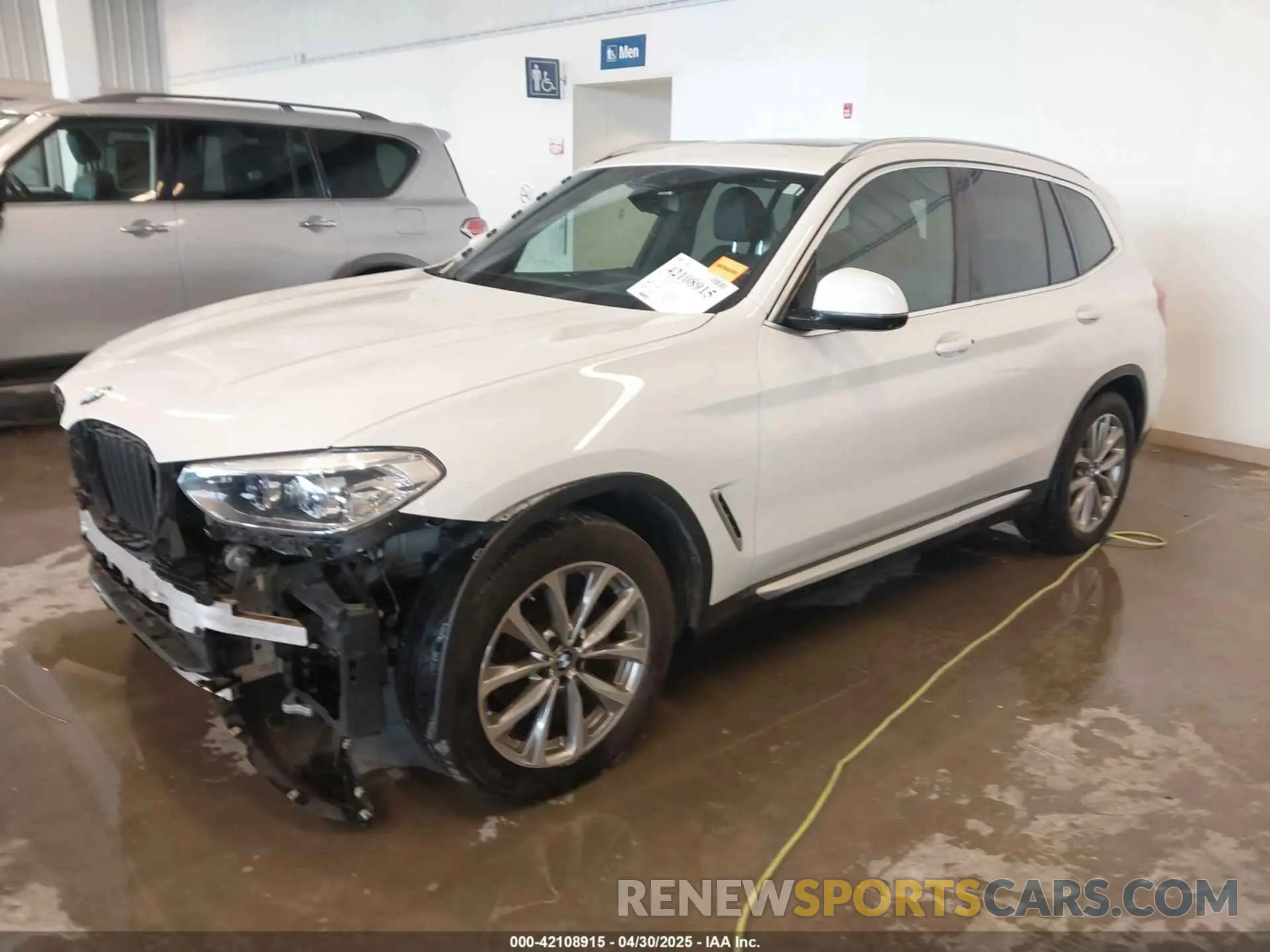 2 Photograph of a damaged car 5UXTR9C57KLP85888 BMW X3 2019