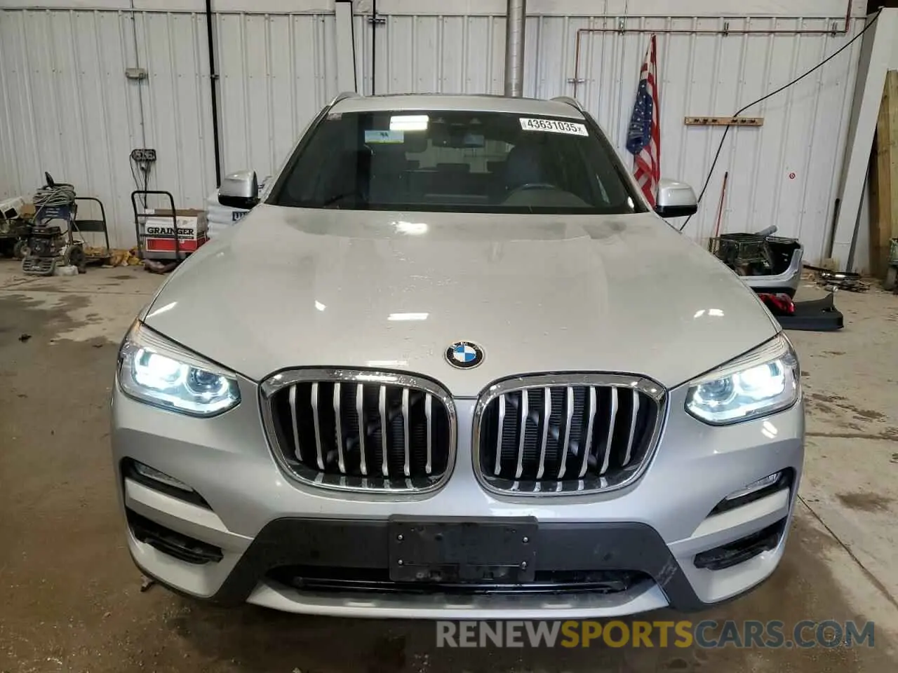 5 Фотография поврежденного автомобиля 5UXTR9C57KLP88743 BMW X3 2019