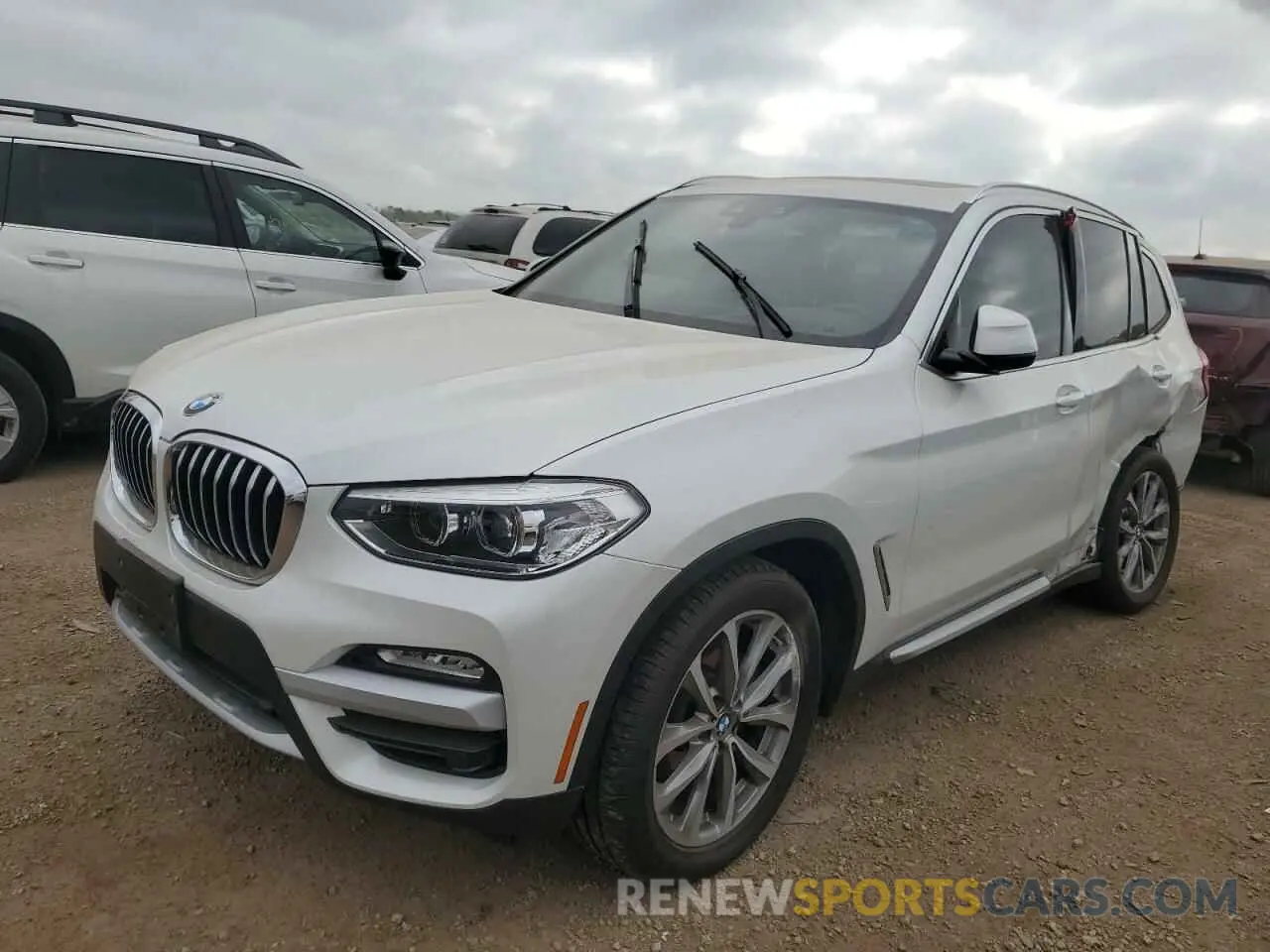 1 Photograph of a damaged car 5UXTR9C57KLP89052 BMW X3 2019