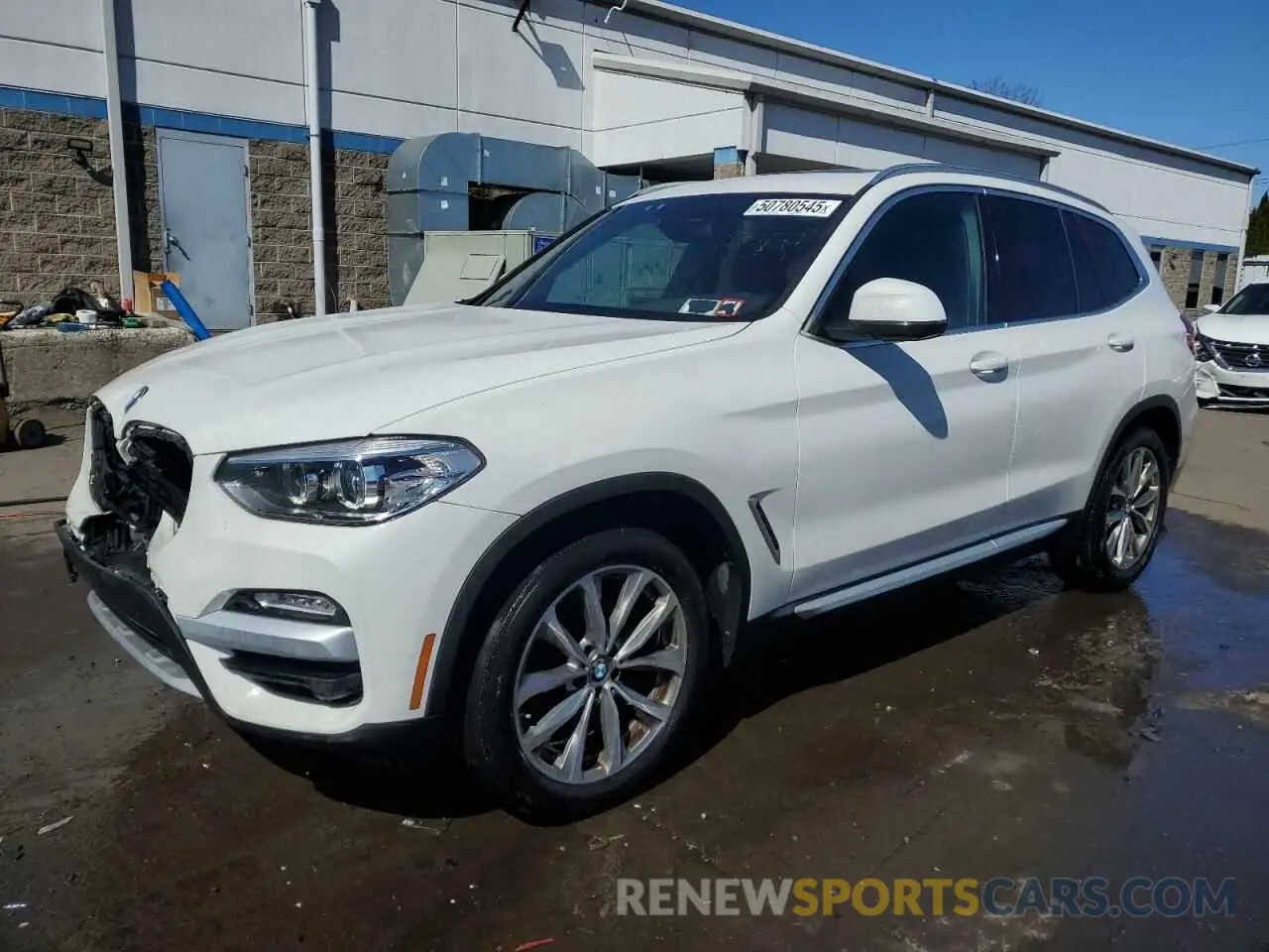 1 Photograph of a damaged car 5UXTR9C57KLR06404 BMW X3 2019