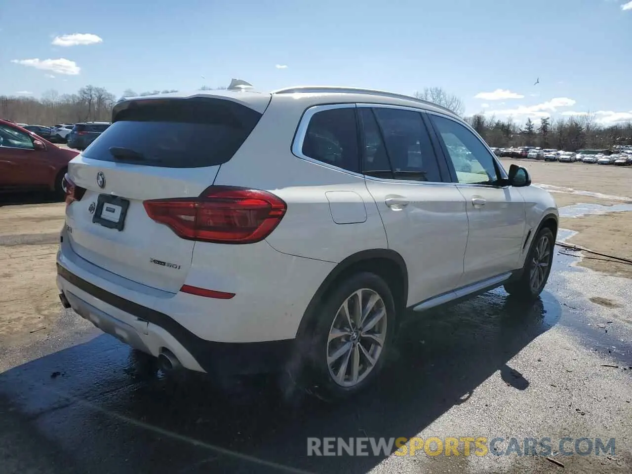 3 Photograph of a damaged car 5UXTR9C57KLR06404 BMW X3 2019