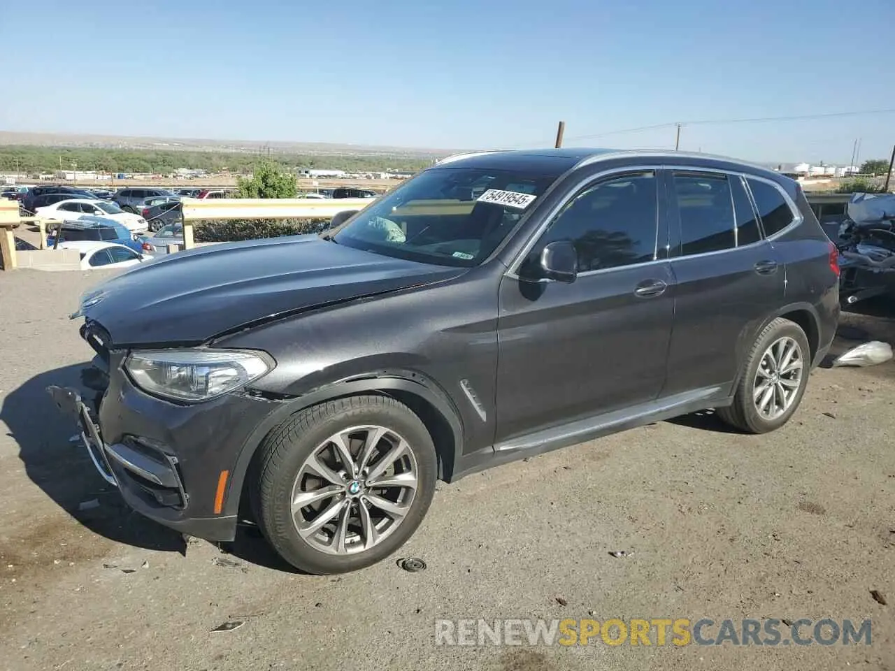 1 Фотография поврежденного автомобиля 5UXTR9C57KLR09528 BMW X3 2019