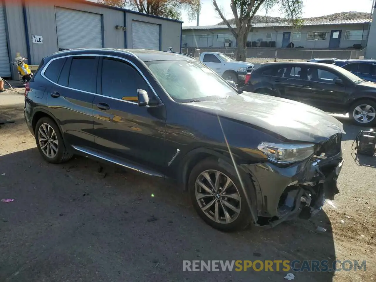 4 Фотография поврежденного автомобиля 5UXTR9C57KLR09528 BMW X3 2019