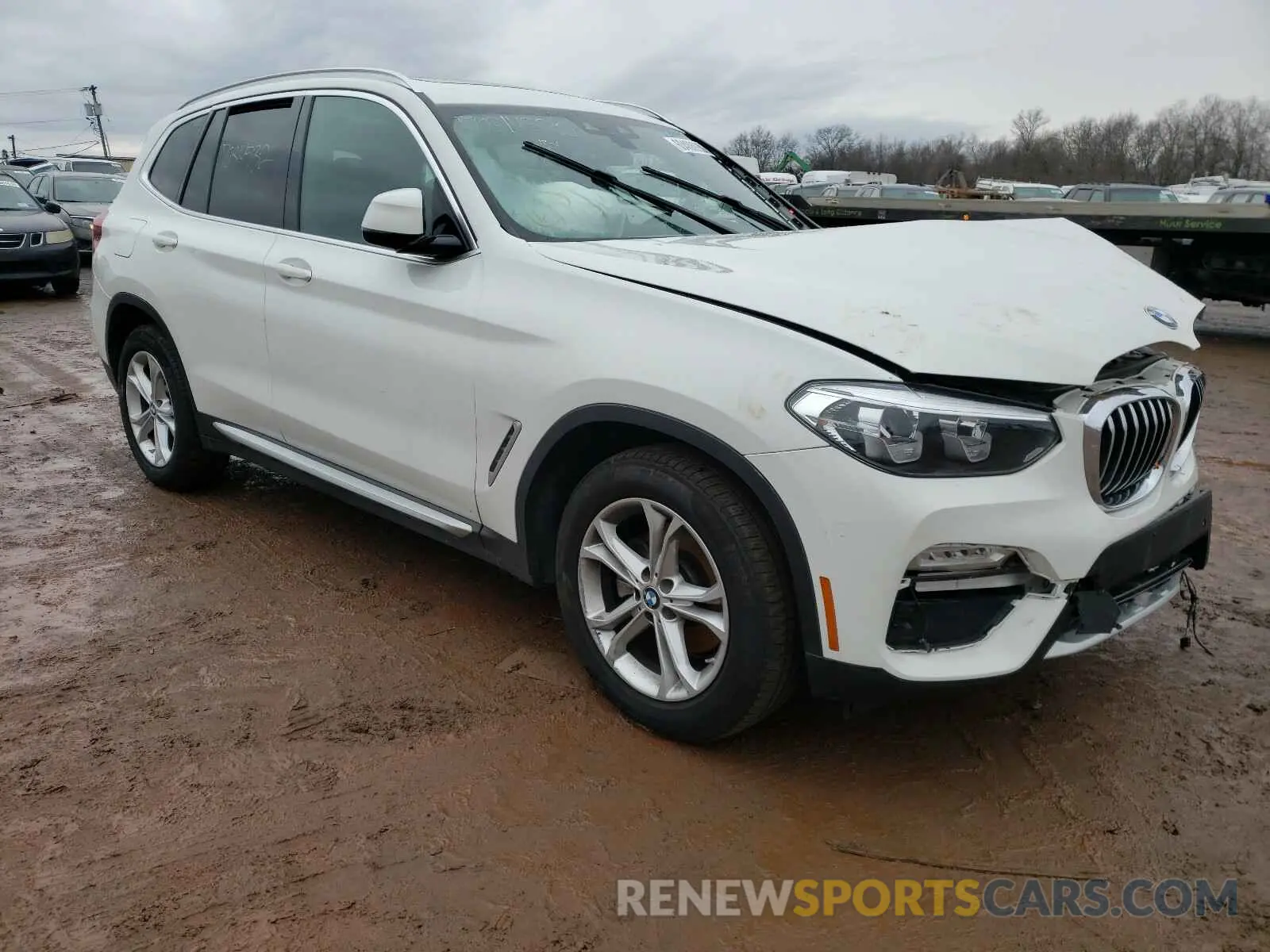 1 Photograph of a damaged car 5UXTR9C58KLE18341 BMW X3 2019