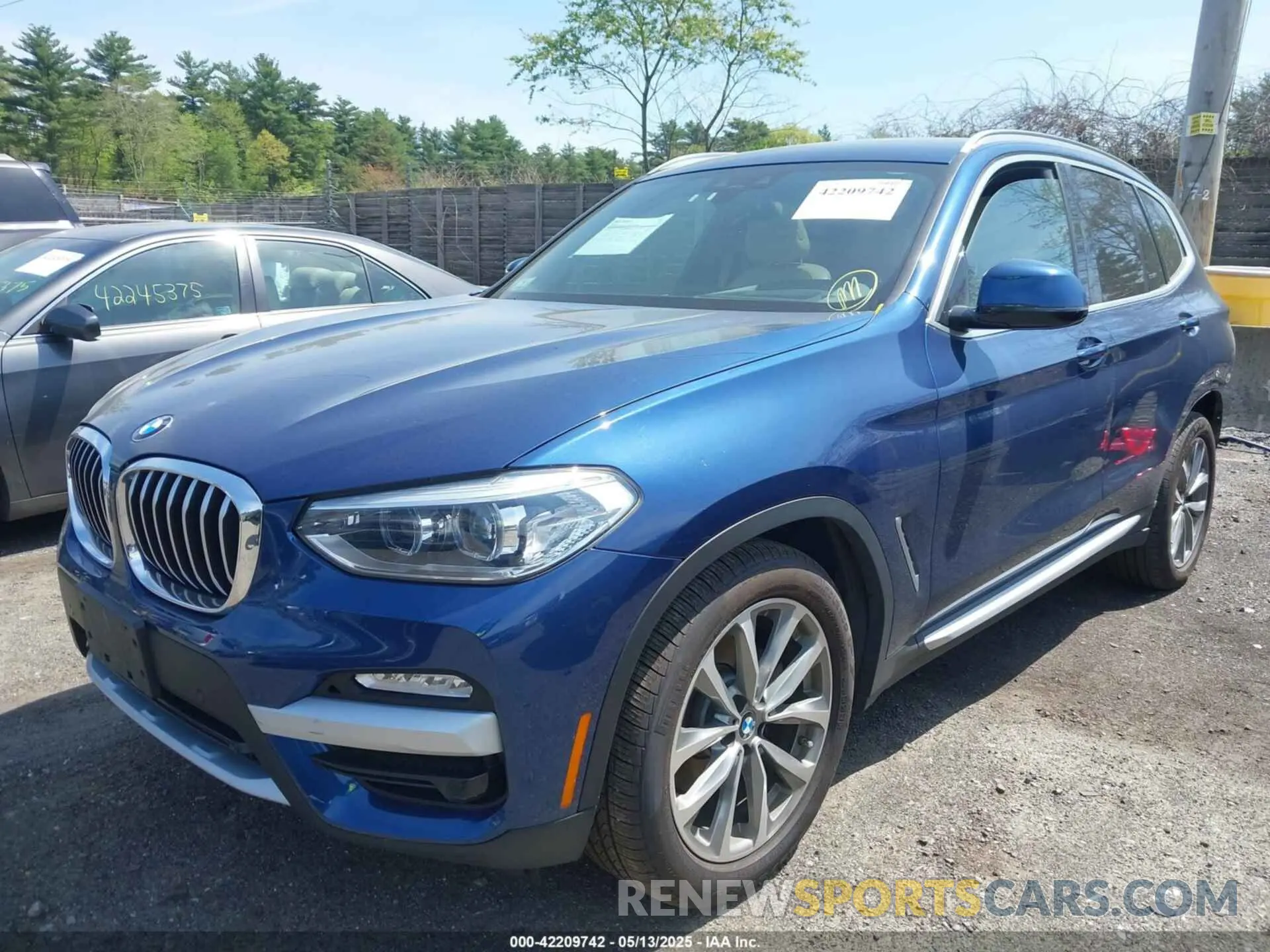 2 Photograph of a damaged car 5UXTR9C59KLD93739 BMW X3 2019