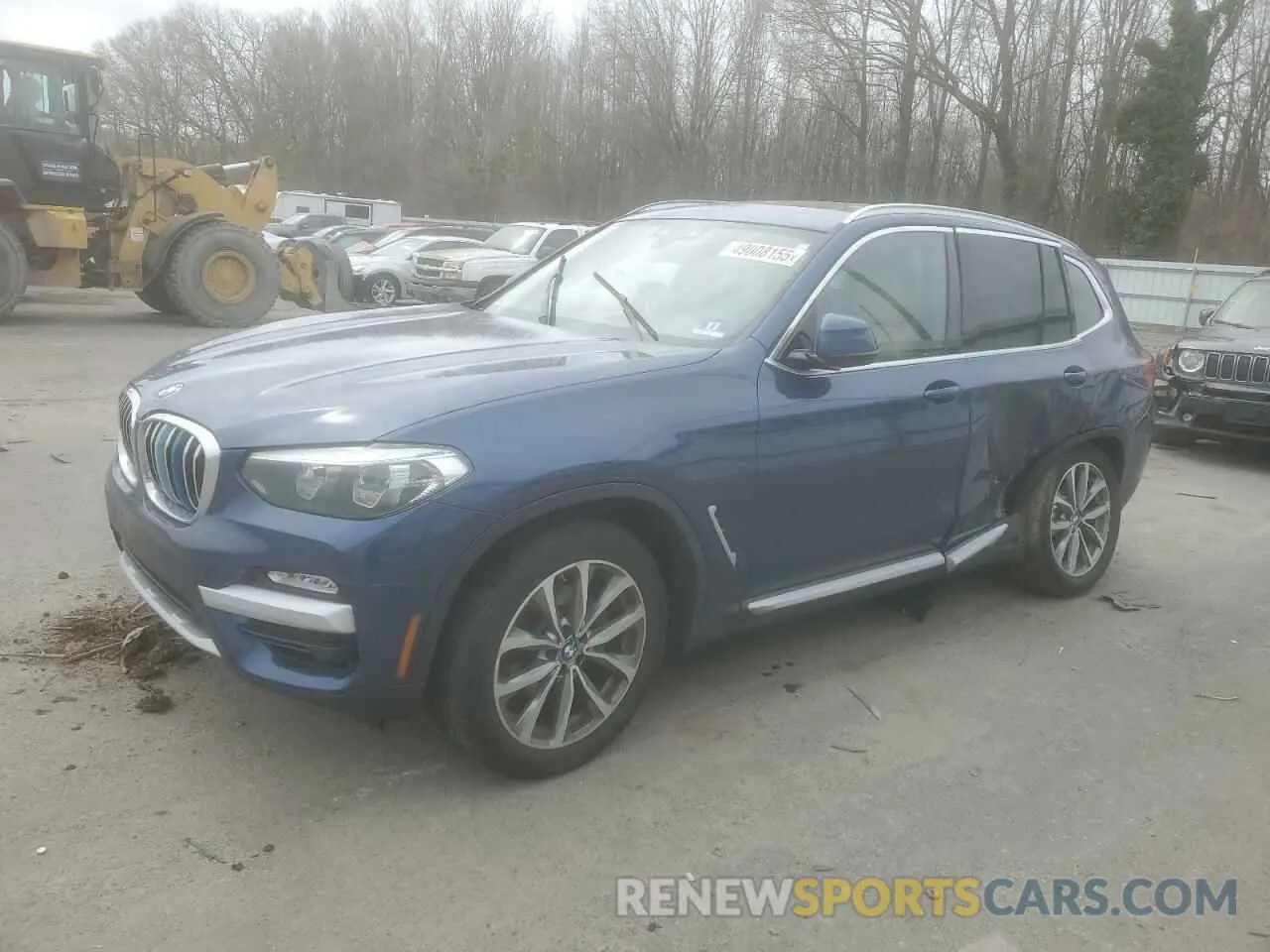 1 Photograph of a damaged car 5UXTR9C59KLE11205 BMW X3 2019