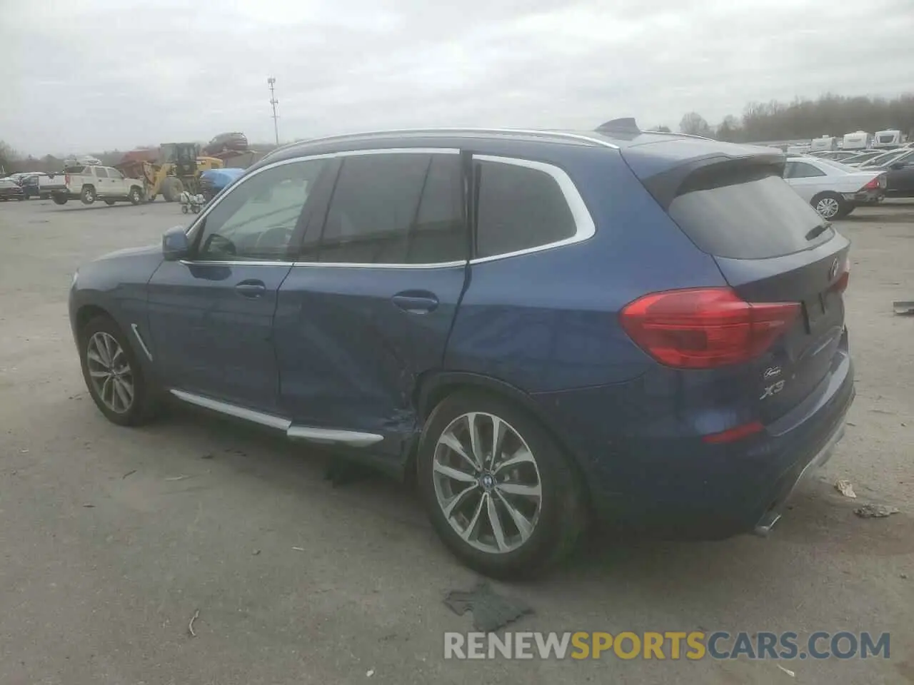 2 Photograph of a damaged car 5UXTR9C59KLE11205 BMW X3 2019