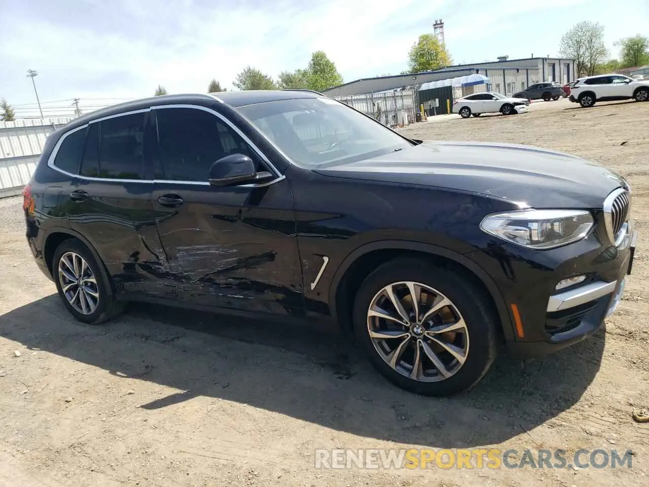 4 Фотография поврежденного автомобиля 5UXTR9C59KLE19501 BMW X3 2019