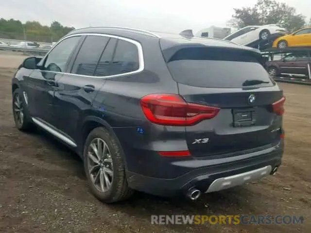 3 Photograph of a damaged car 5UXTR9C59KLE20048 BMW X3 2019