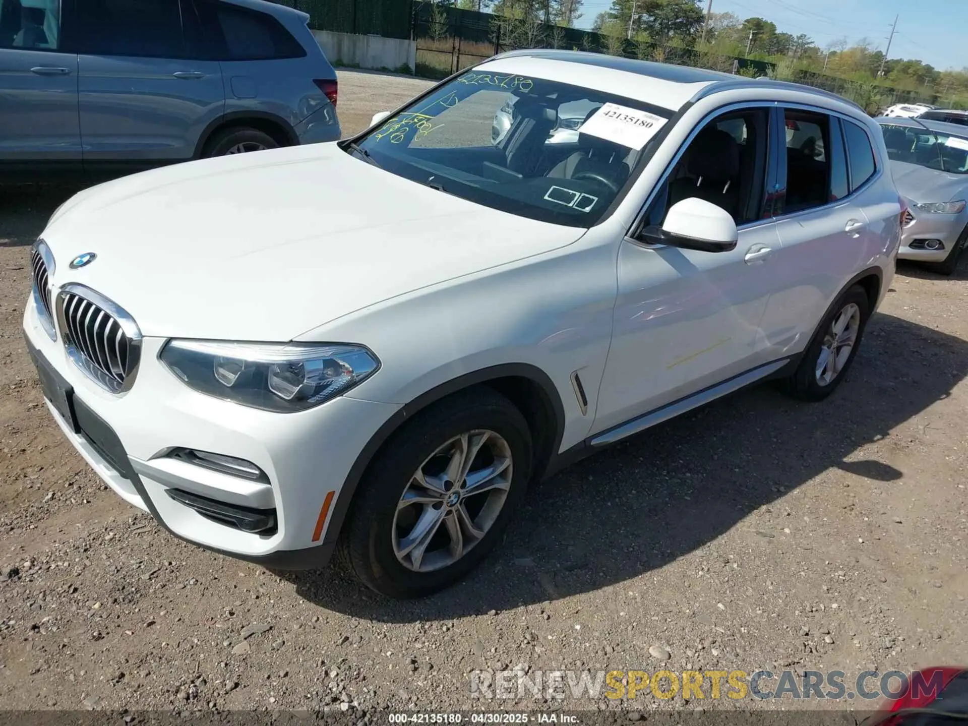 2 Фотография поврежденного автомобиля 5UXTR9C59KLR10759 BMW X3 2019
