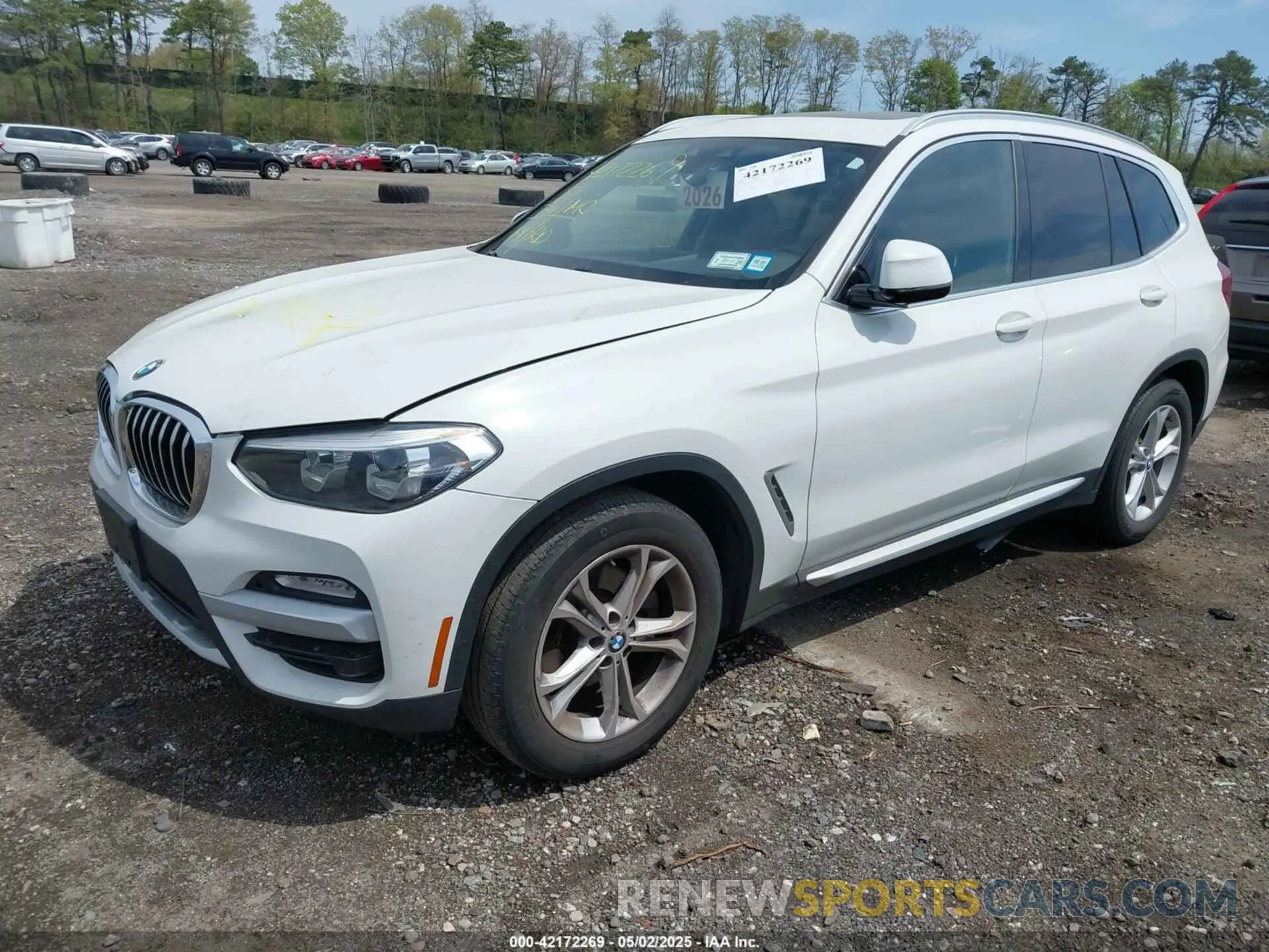 2 Photograph of a damaged car 5UXTR9C5XKLD95127 BMW X3 2019
